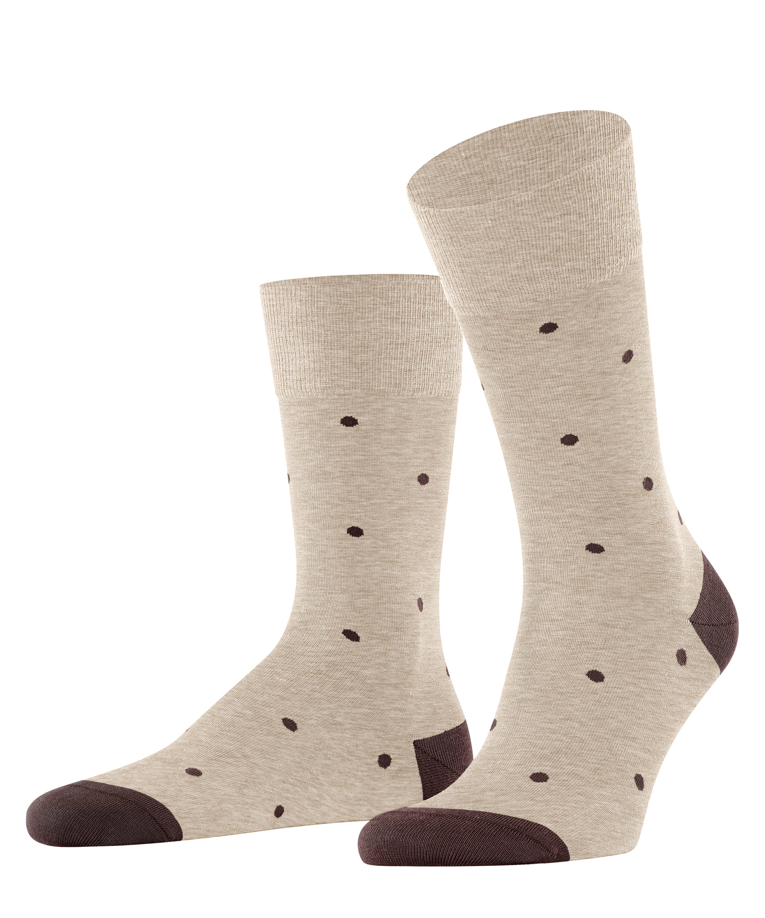 Falke Dot Men Socks - Men - taupe mel.
