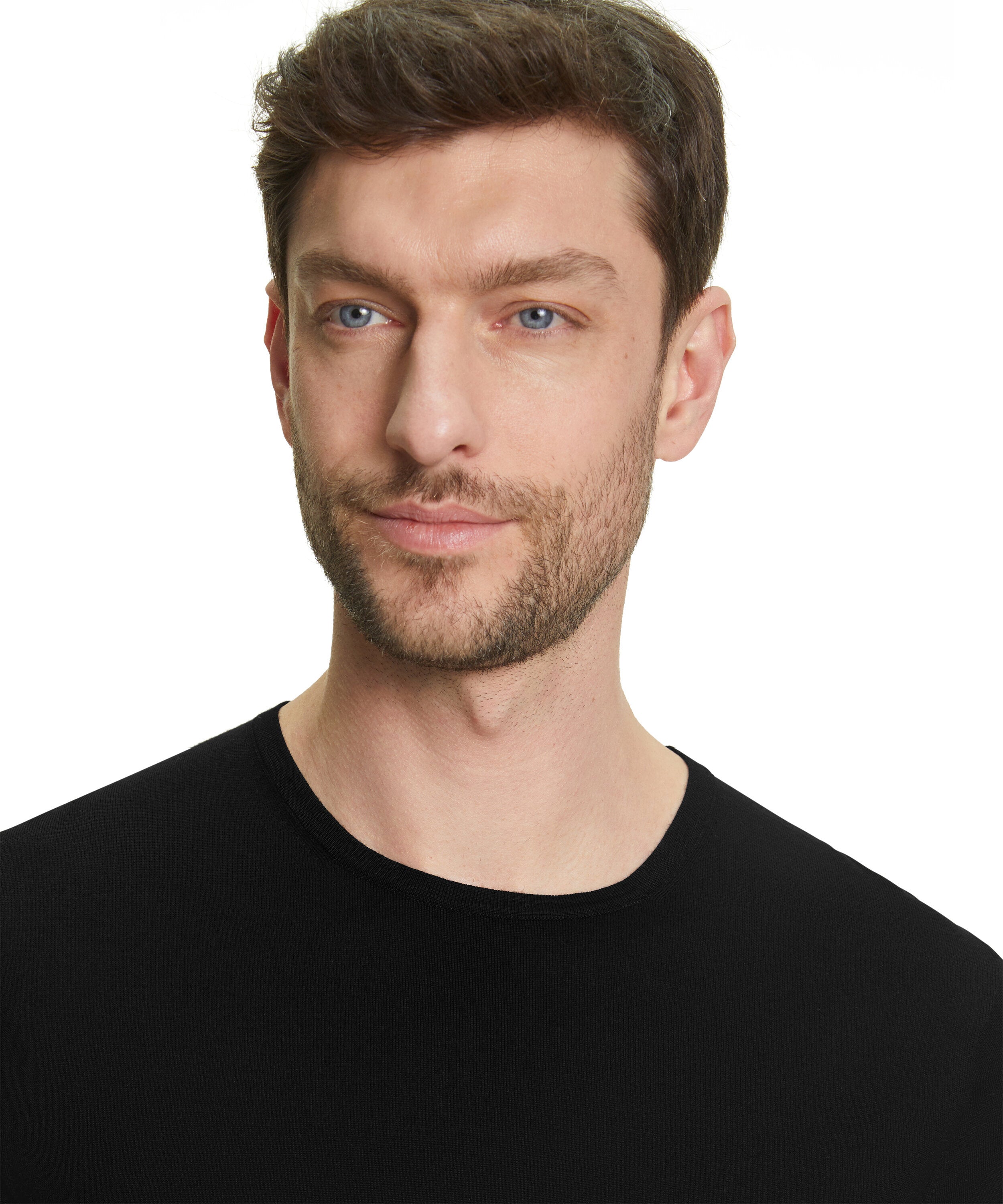Falke Men T-Shirt Round-neck - Men - black