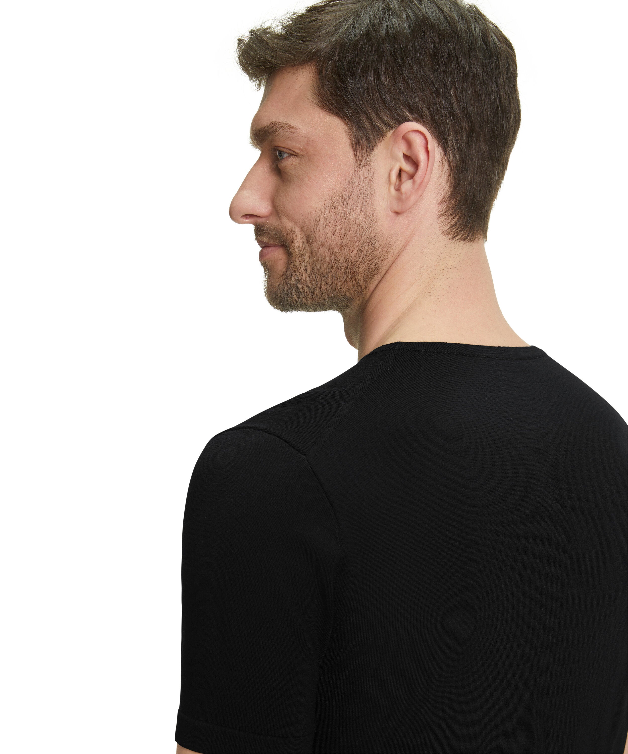 Falke Men T-Shirt Round-neck - Men - black