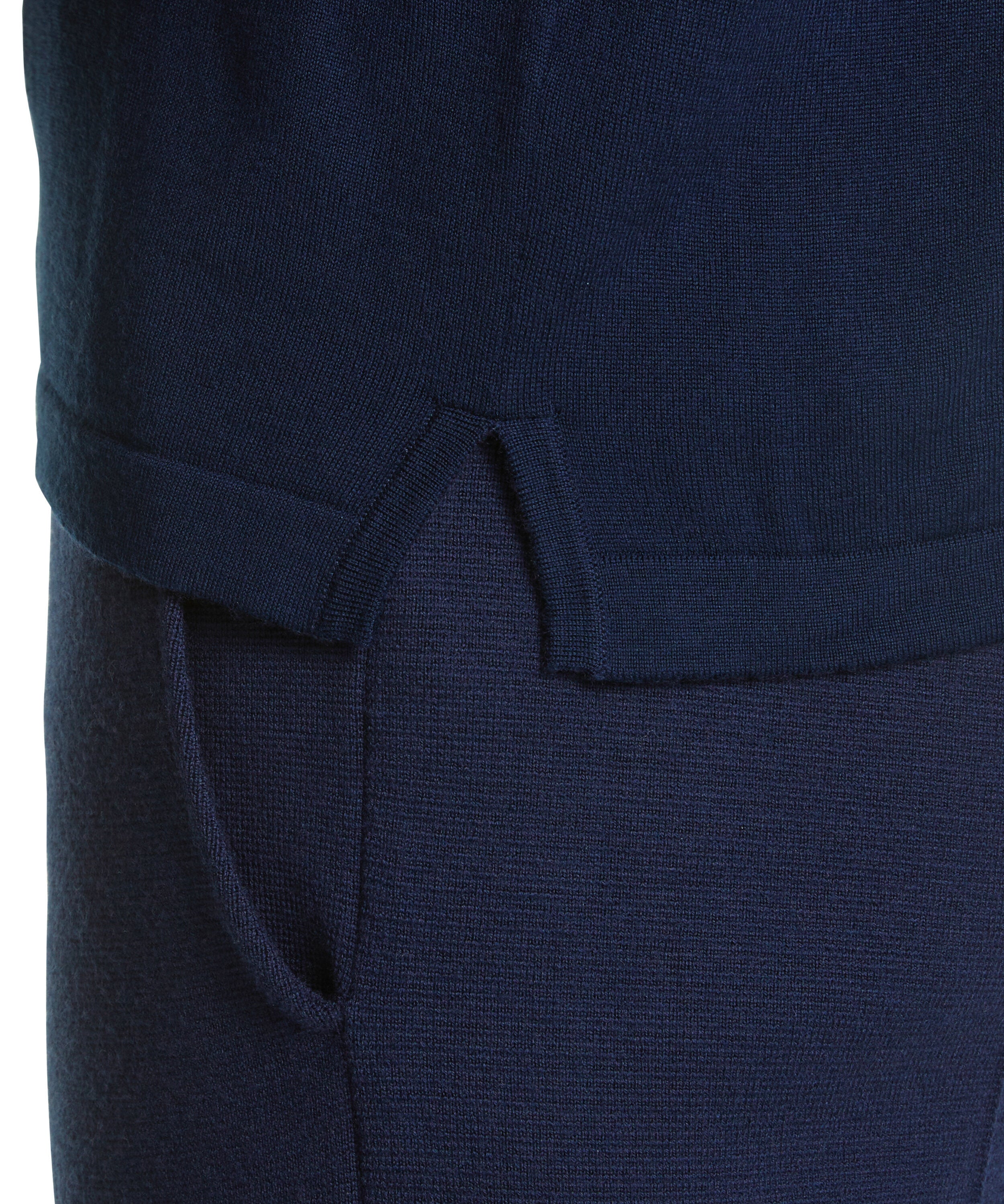 Falke Premium Knit Polo Men Polo shirt - Men - space blue