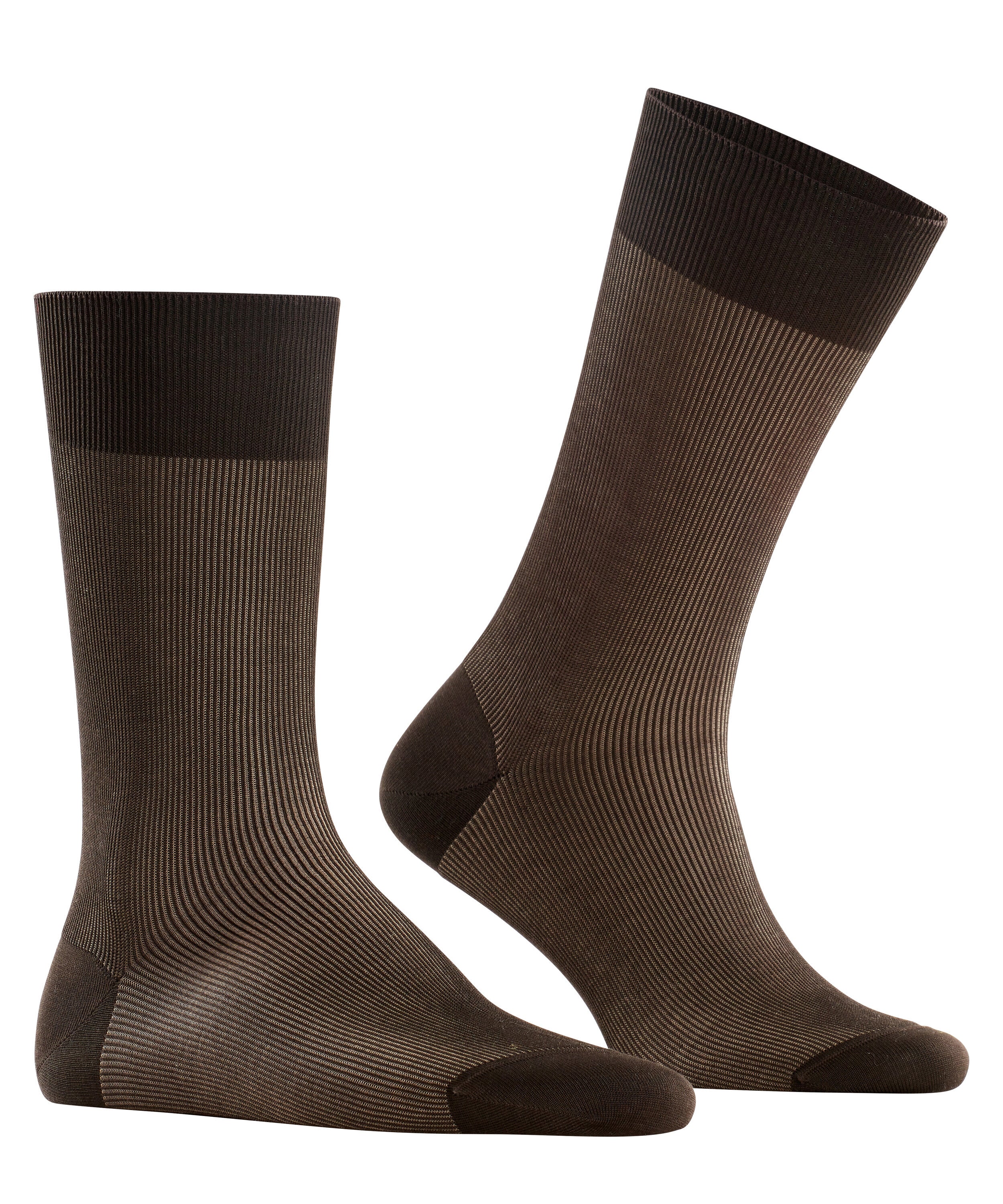 Falke Fine Shadow Men Socks - Men - brown