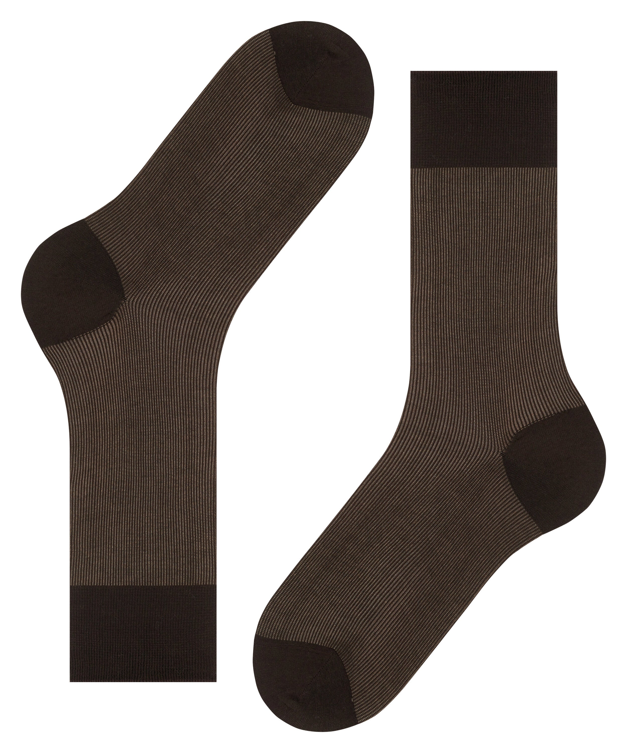 Falke Fine Shadow Men Socks - Men - brown