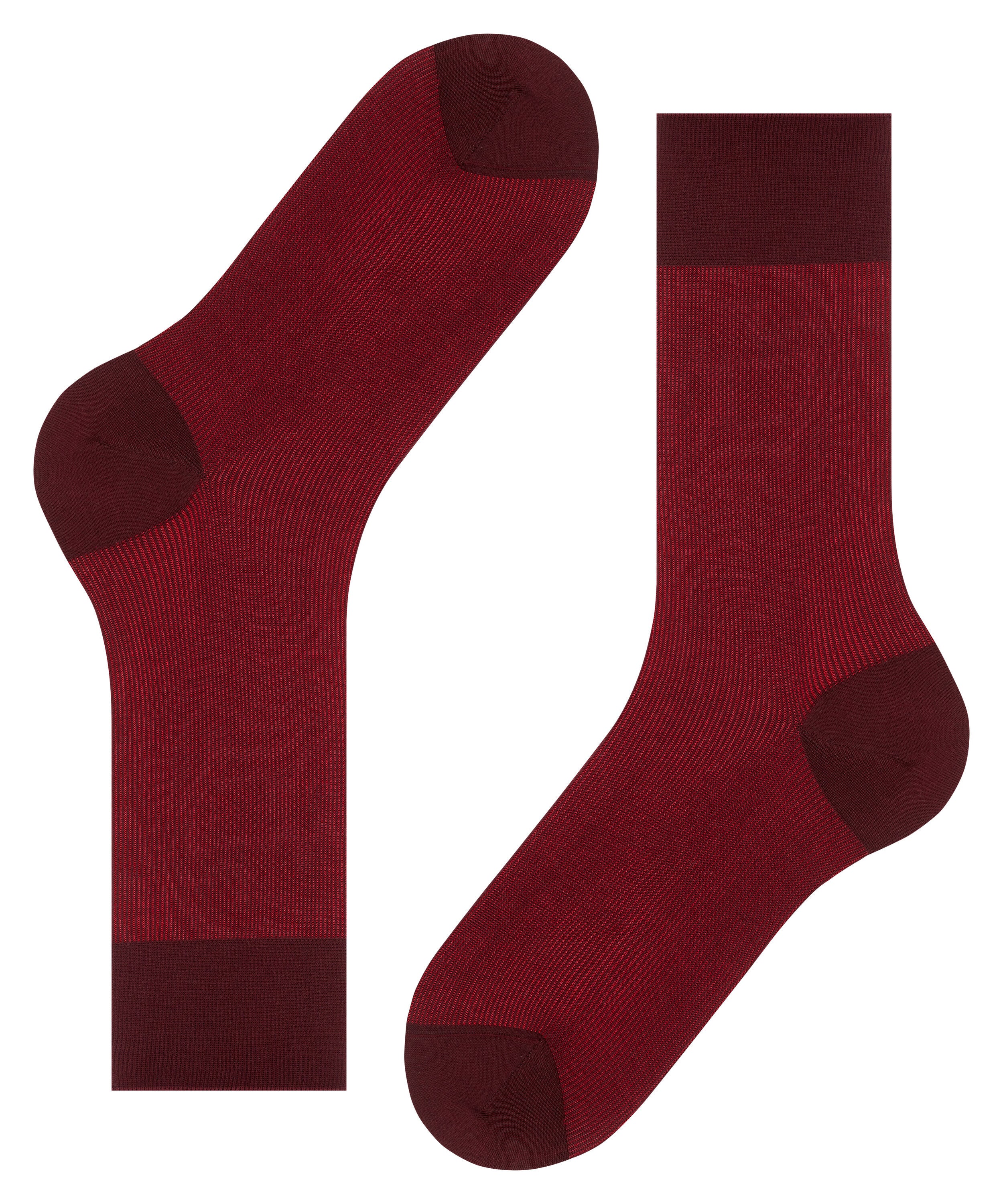 Falke Fine Shadow Men Socks - Men - barolo