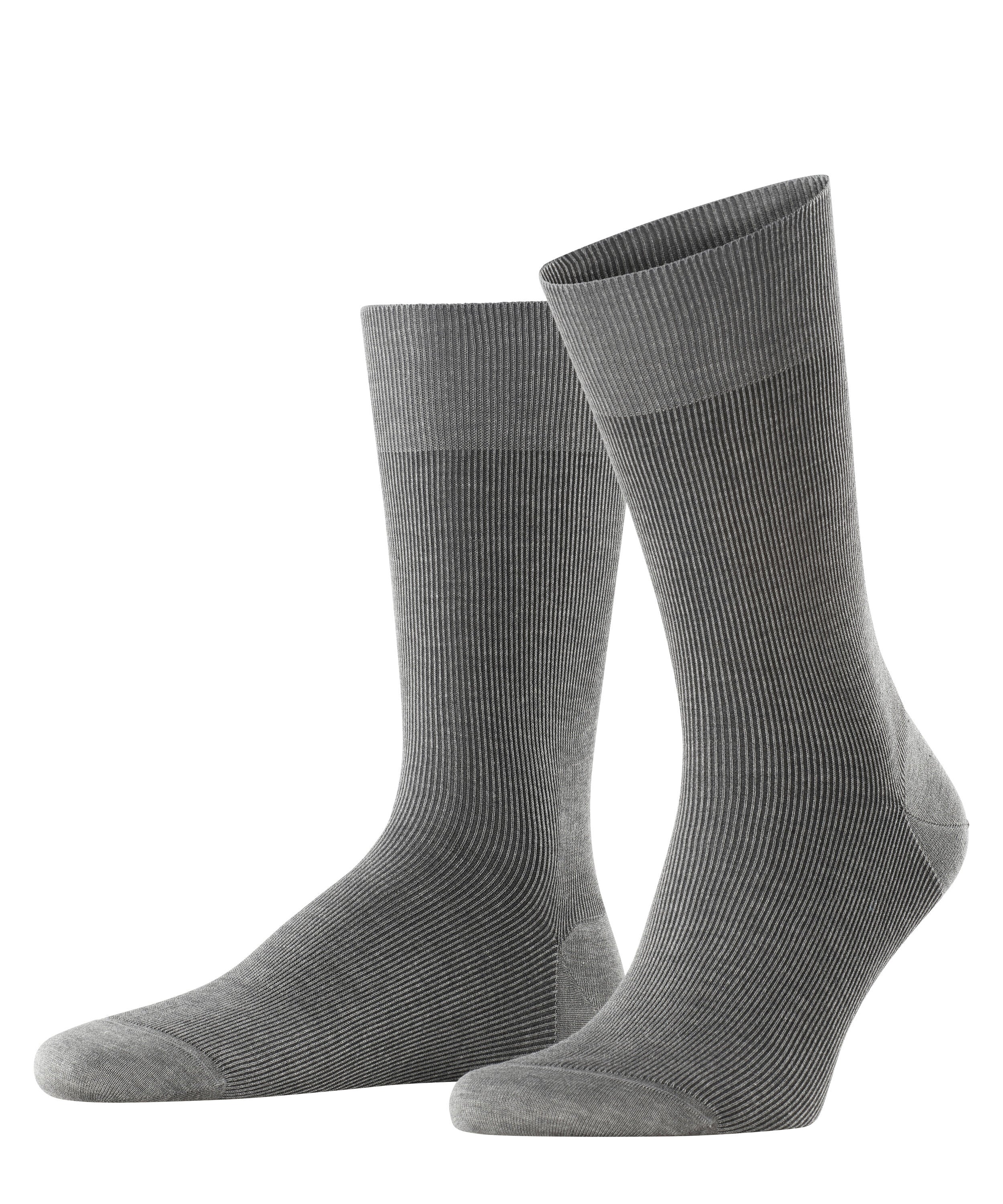 Falke Fine Shadow Men Socks - Men - steel mel.