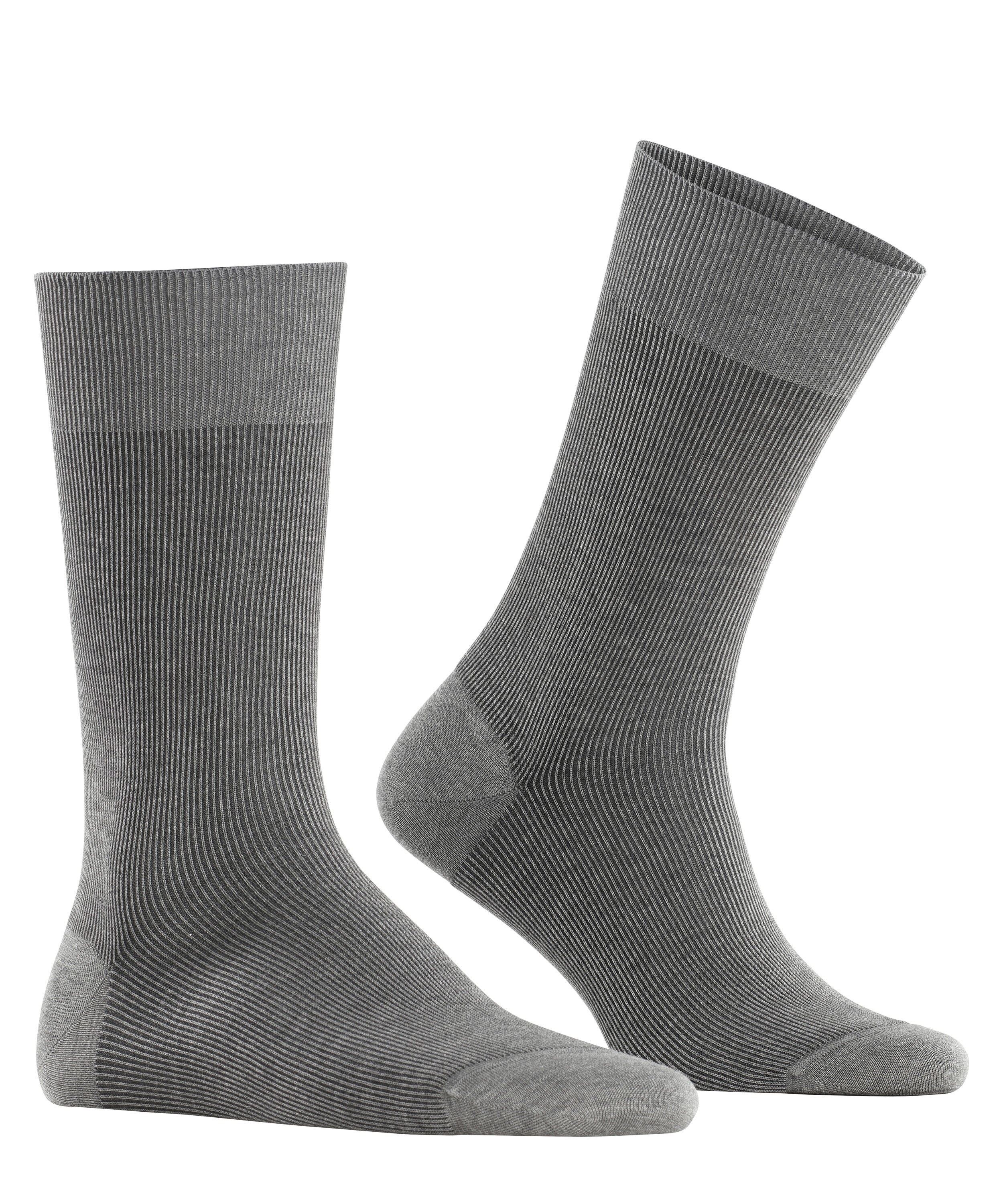 Falke Fine Shadow Men Socks - Men - steel mel.