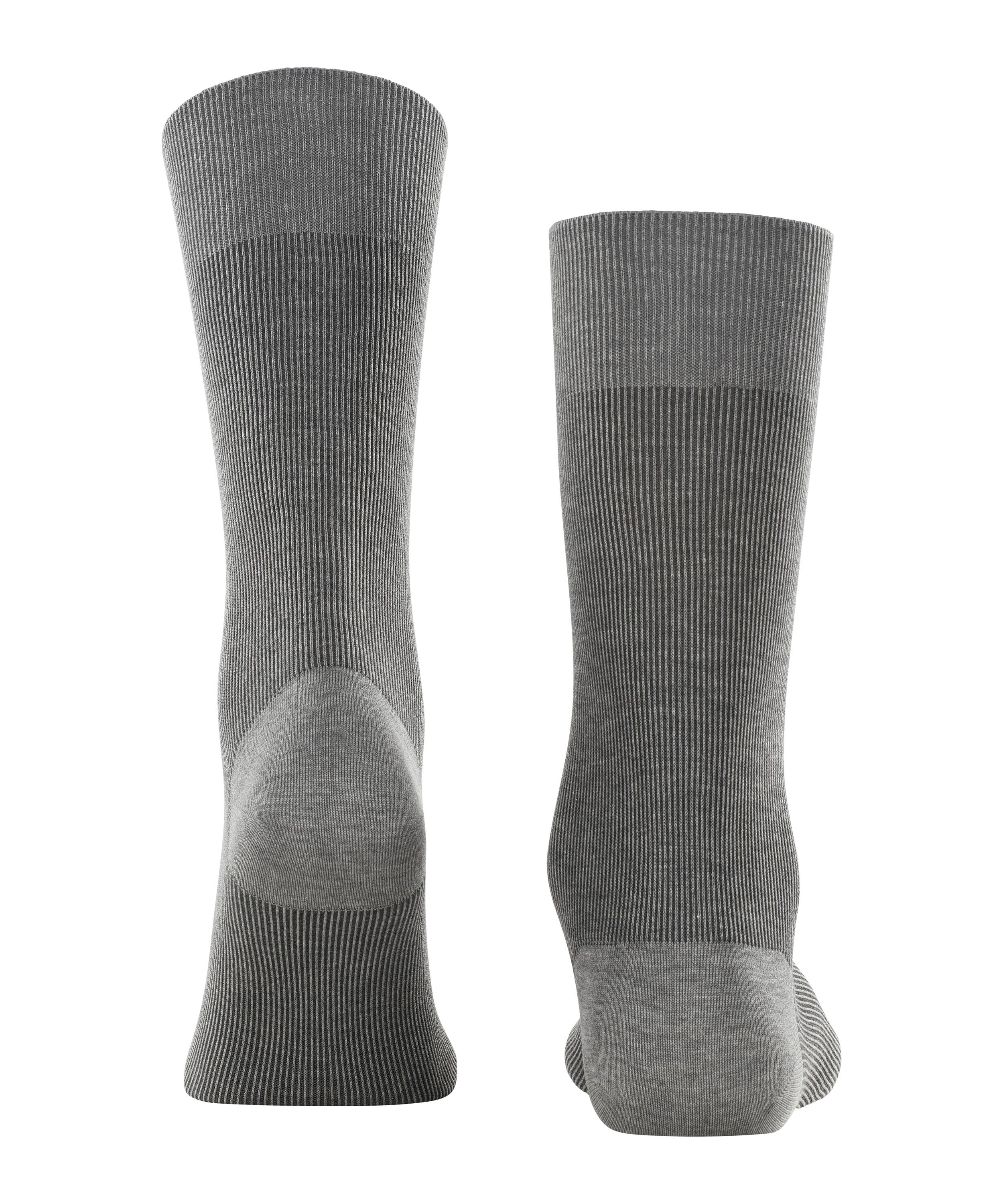 Falke Fine Shadow Men Socks - Men - steel mel.