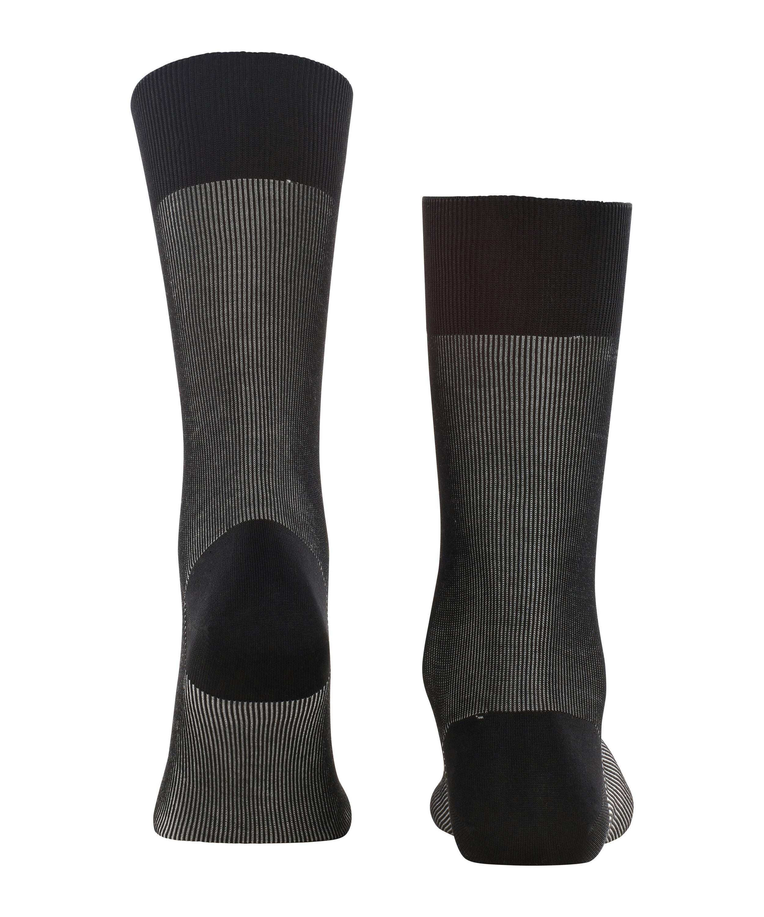 Falke Fine Shadow Men Socks - Men - black-mix