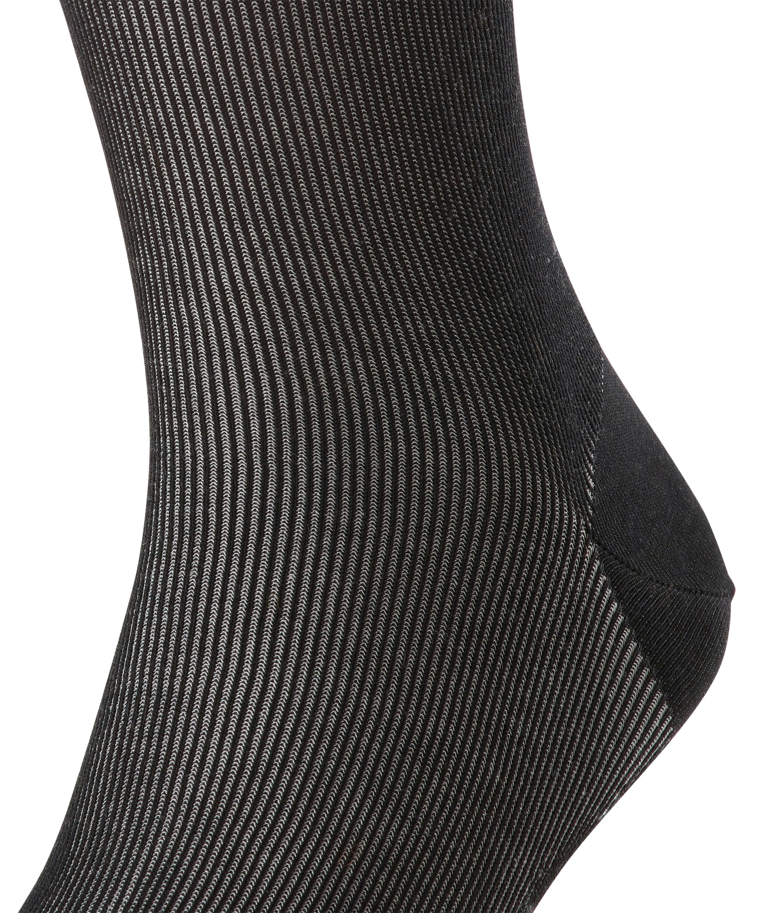 Falke Fine Shadow Men Socks - Men - black-mix