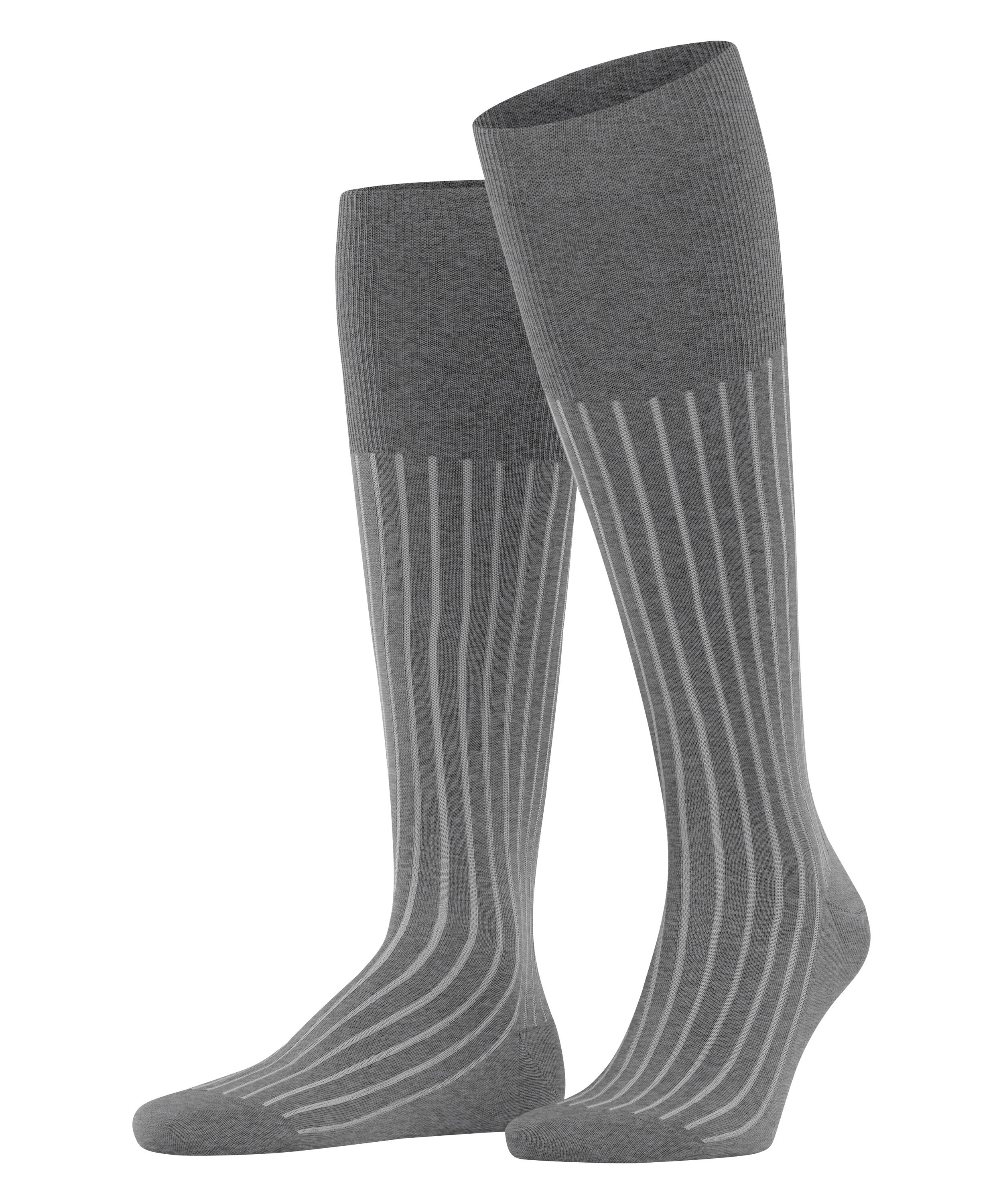 Falke Shadow Men Knee-high socks - Men - steel mel.