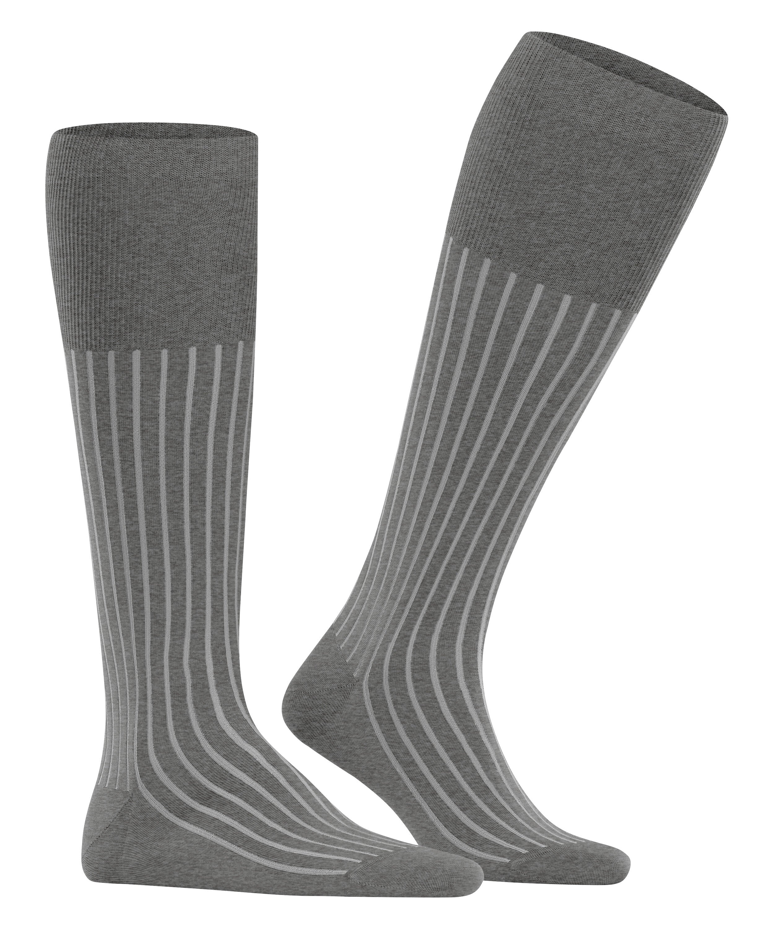 Falke Shadow Men Knee-high socks - Men - steel mel.