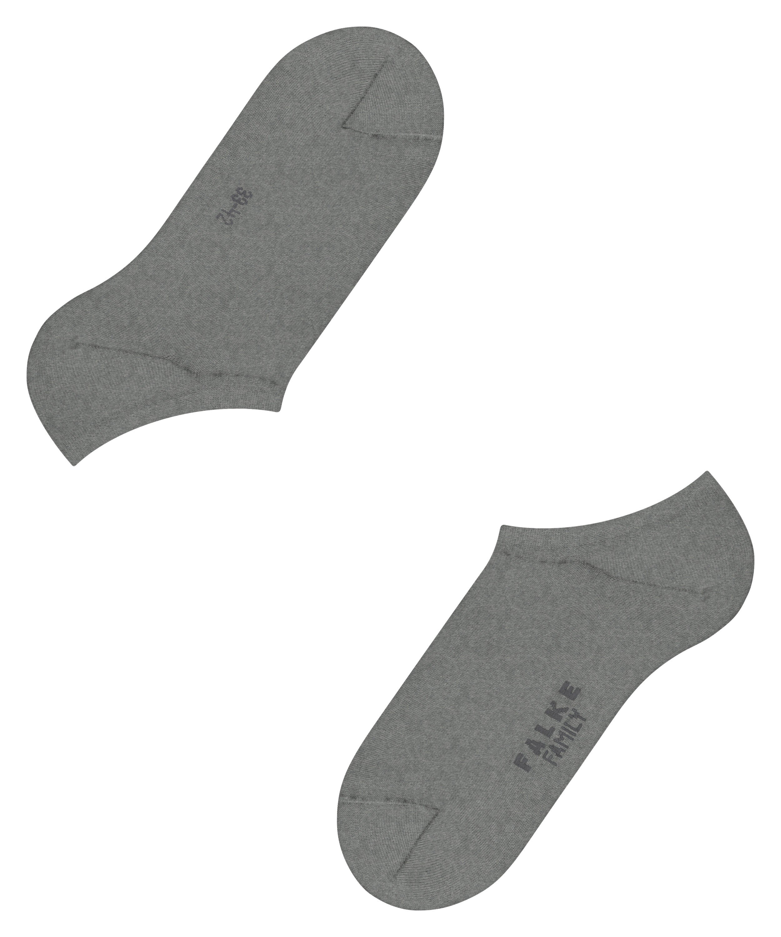 Falke Family Men Invisibles - Men - light greymel.