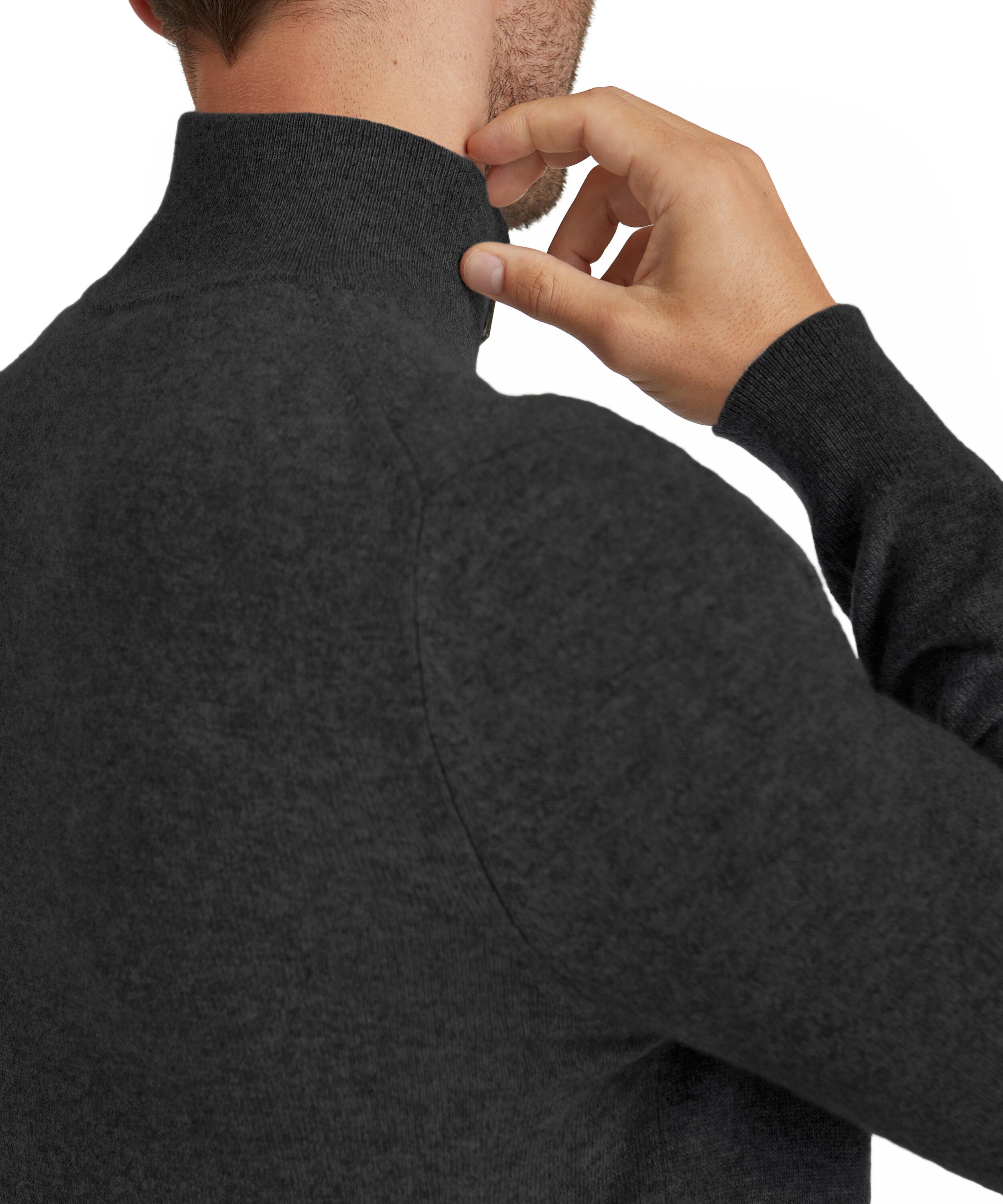 Falke Men Pullover Round-neck - Men - black