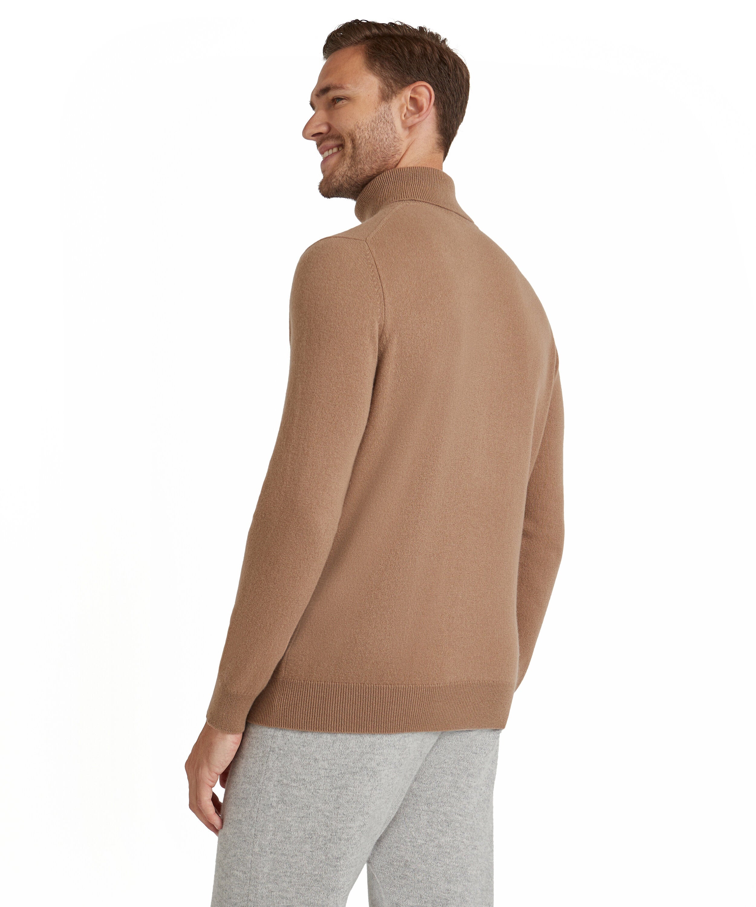 Falke Men Pullover Round-neck - Men - camel