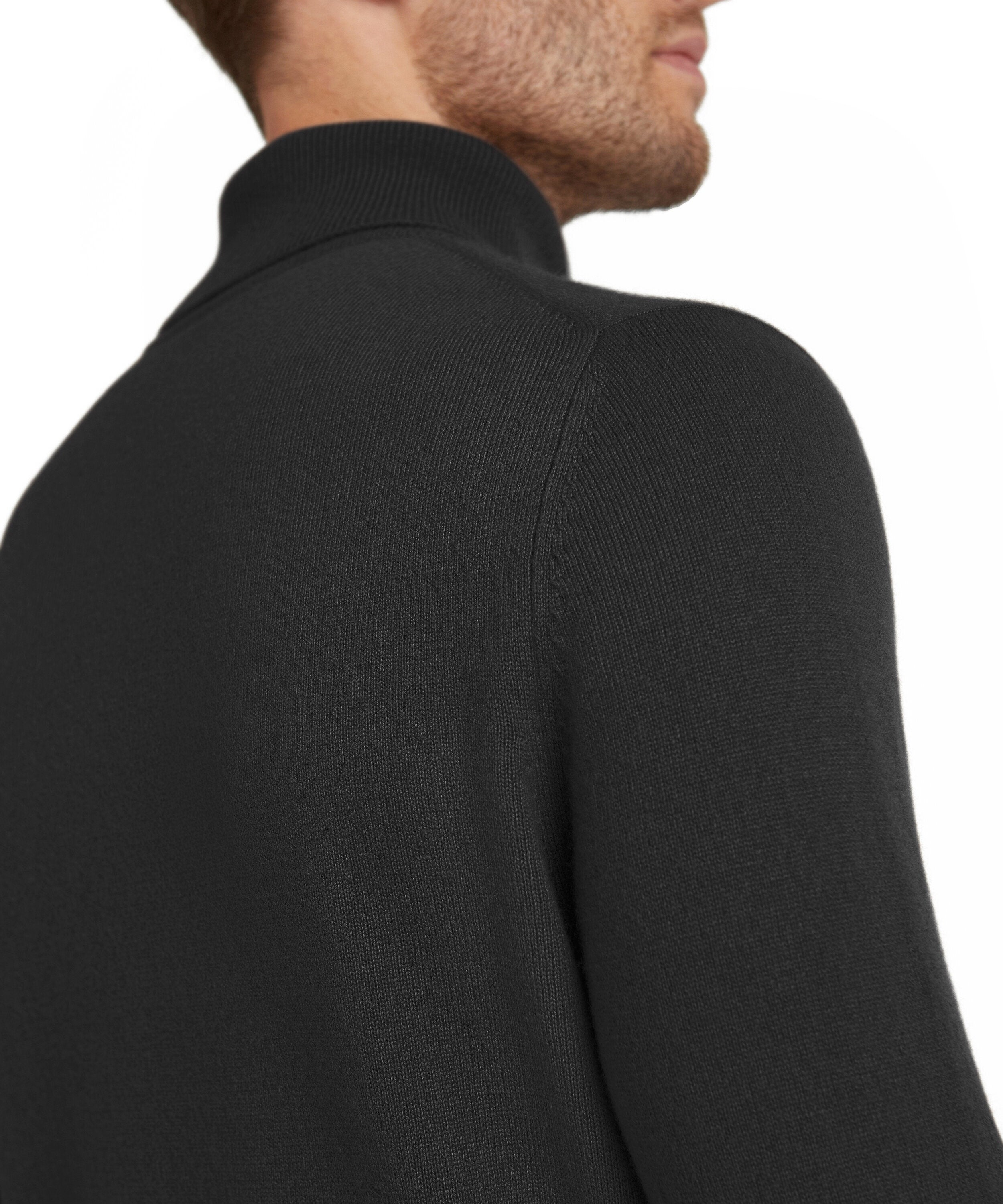 Falke Men Pullover Round-neck - Men - black