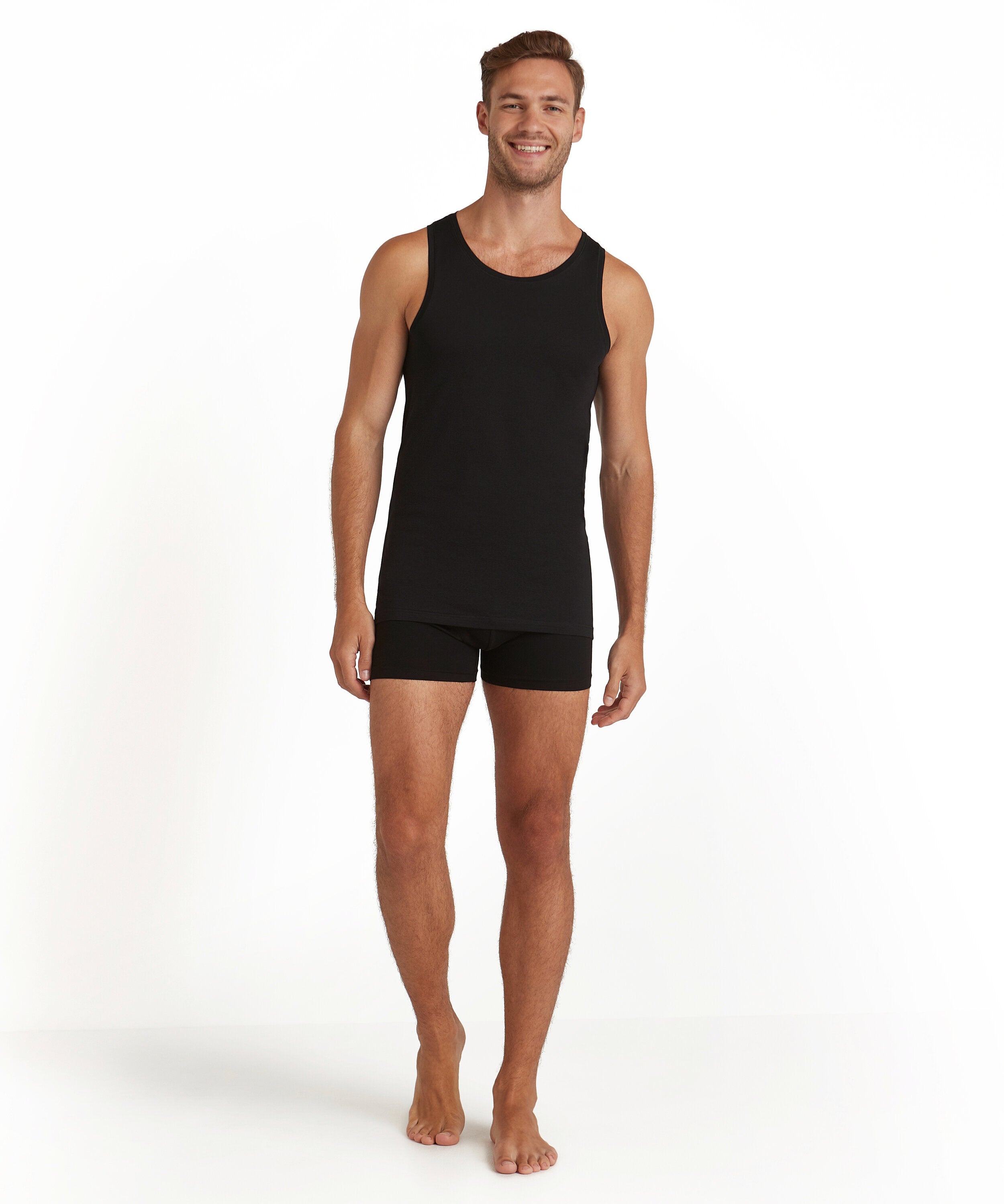 Falke Men Top Round-neck Daily Natural - Men - black