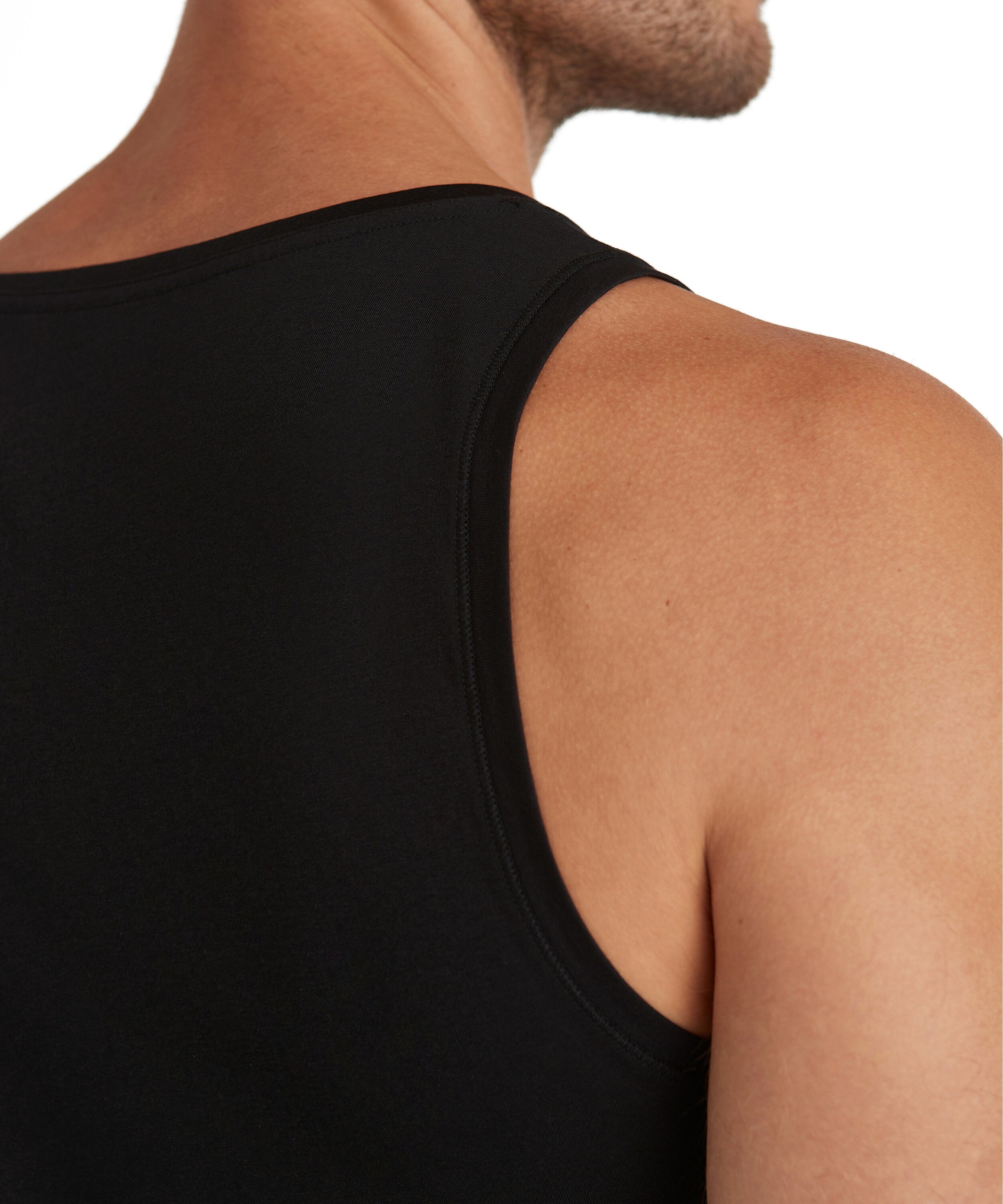Falke Men Top Round-neck Daily Natural - Men - black
