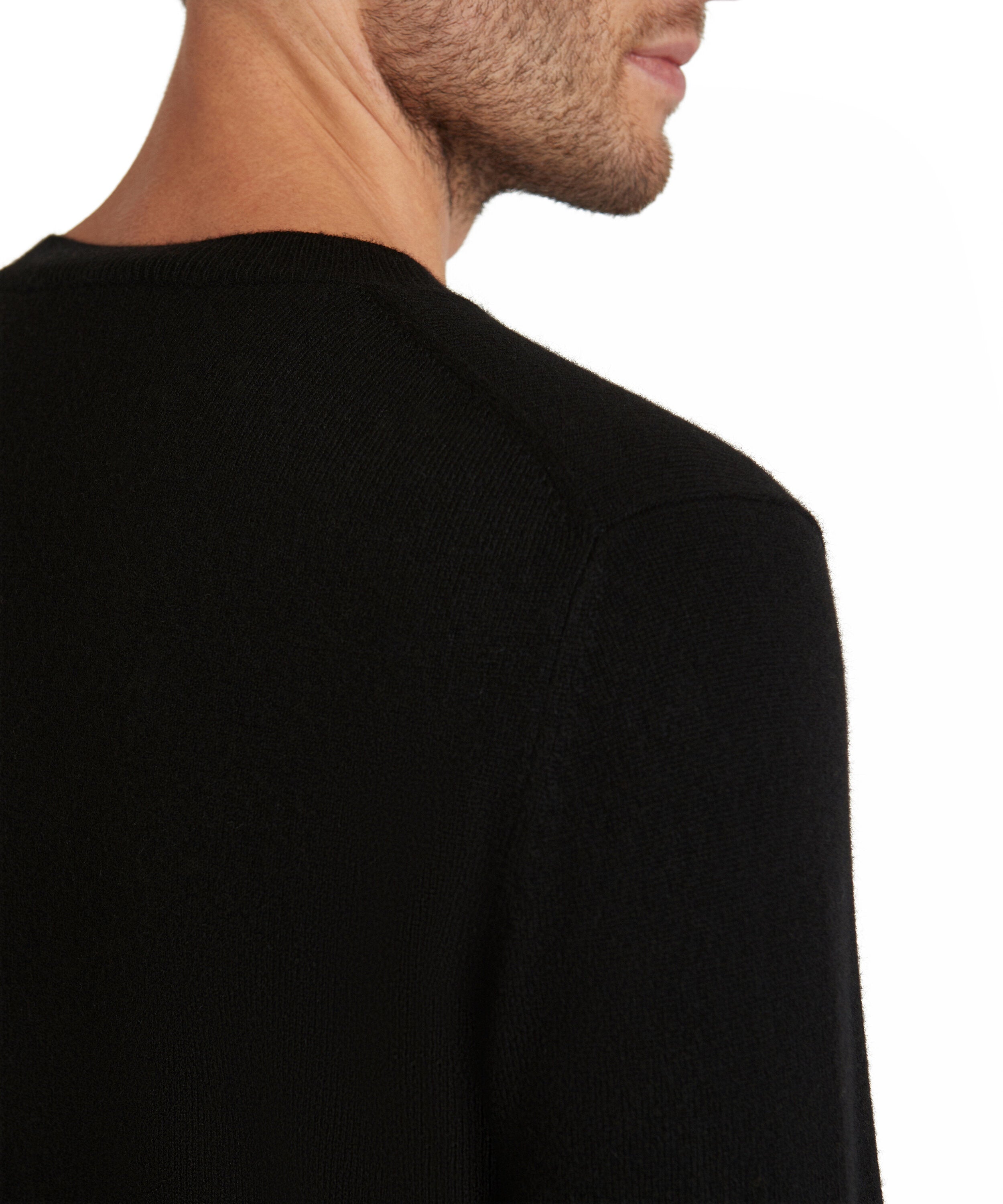Falke Men Pullover Round-neck - Men - black