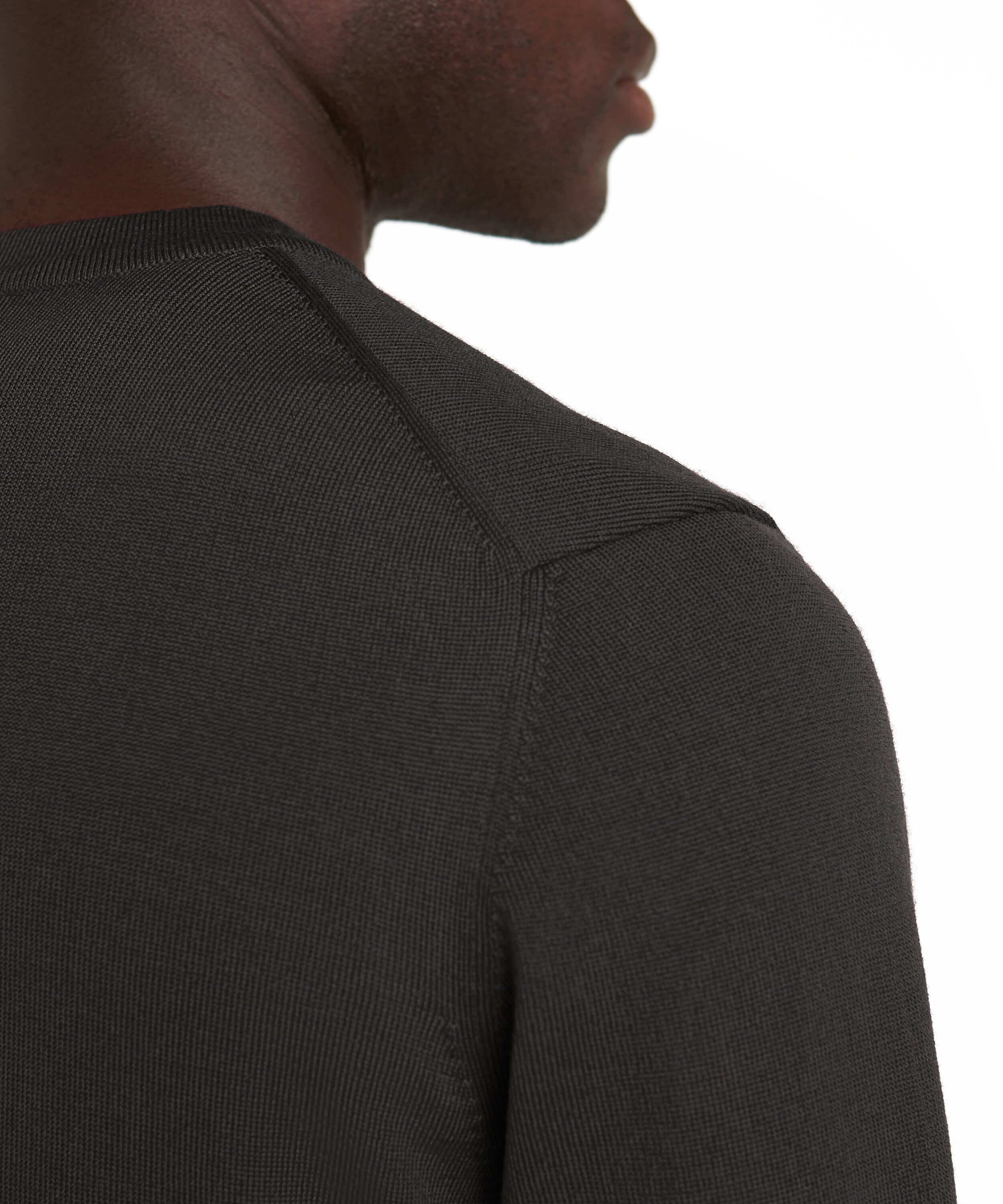 Falke Men Cardigan V-neck - Men - brown mel.