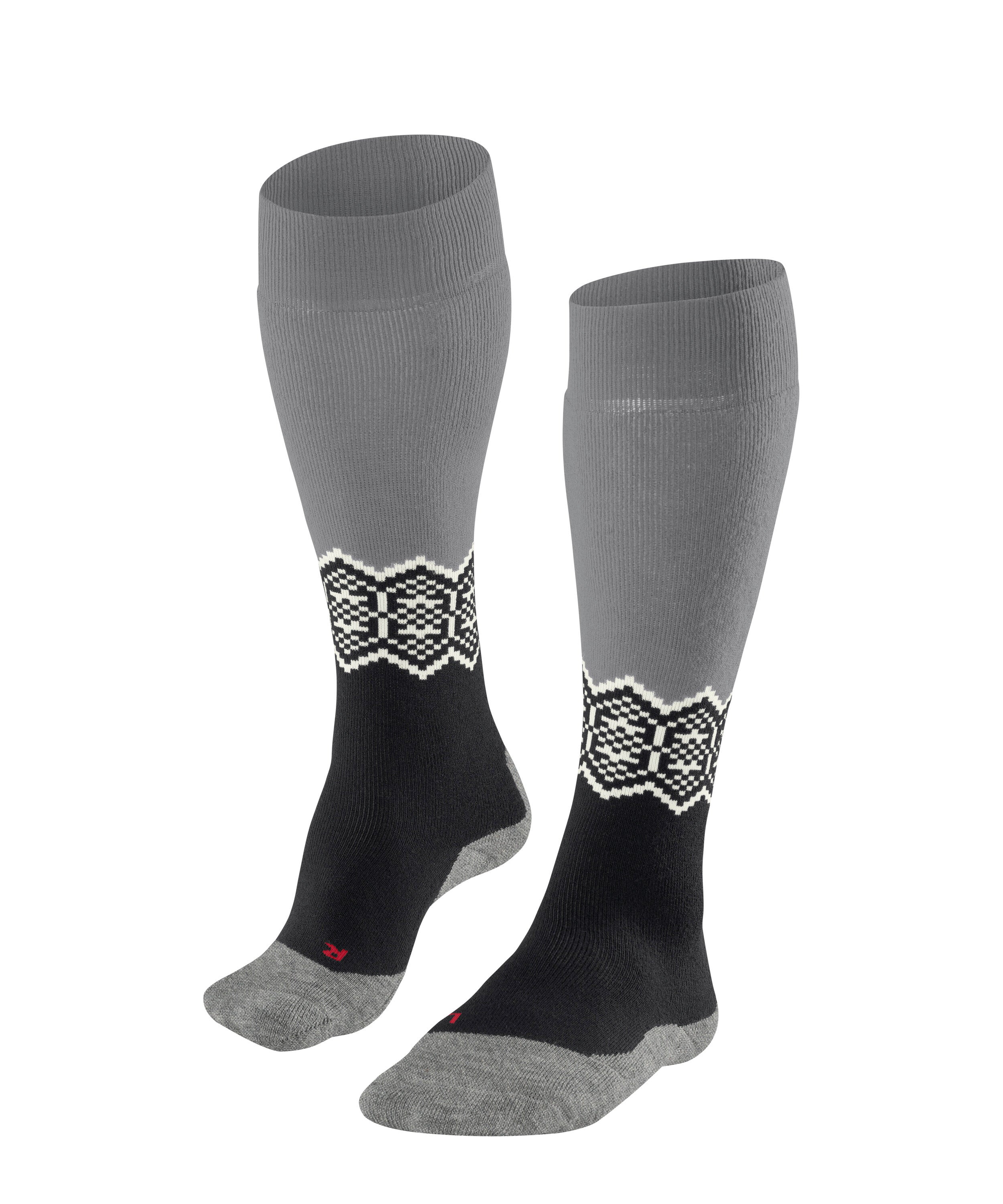 Falke SK2 Intermediate Men Skiing Knee-high socks - Men - black-mix