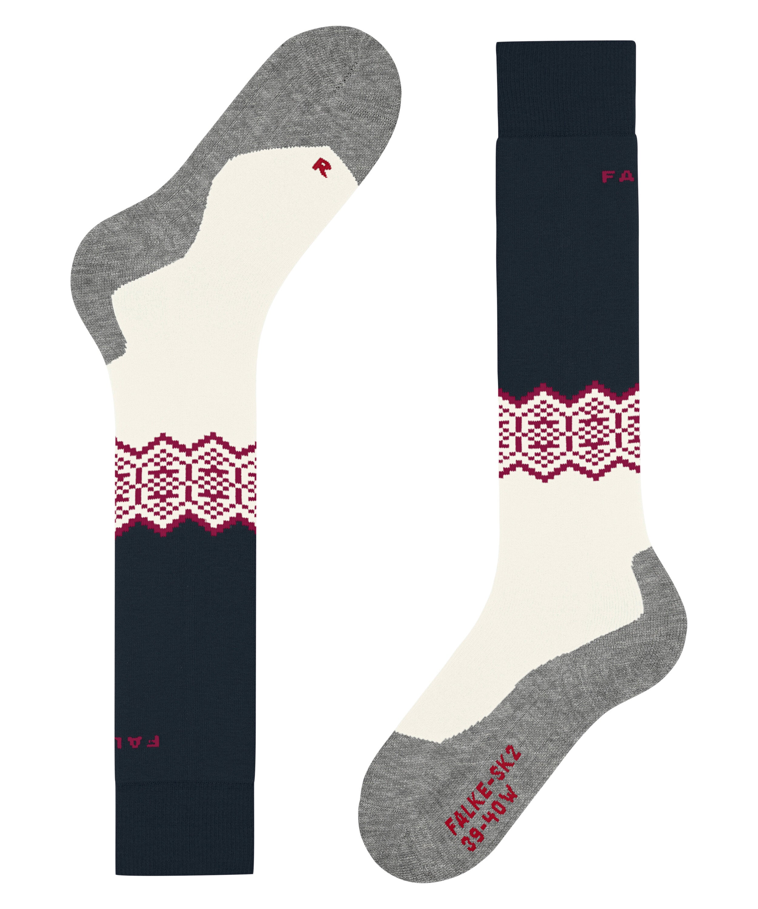 Falke SK2 Intermediate Women Skiing Knee-high socks - Women - off-white