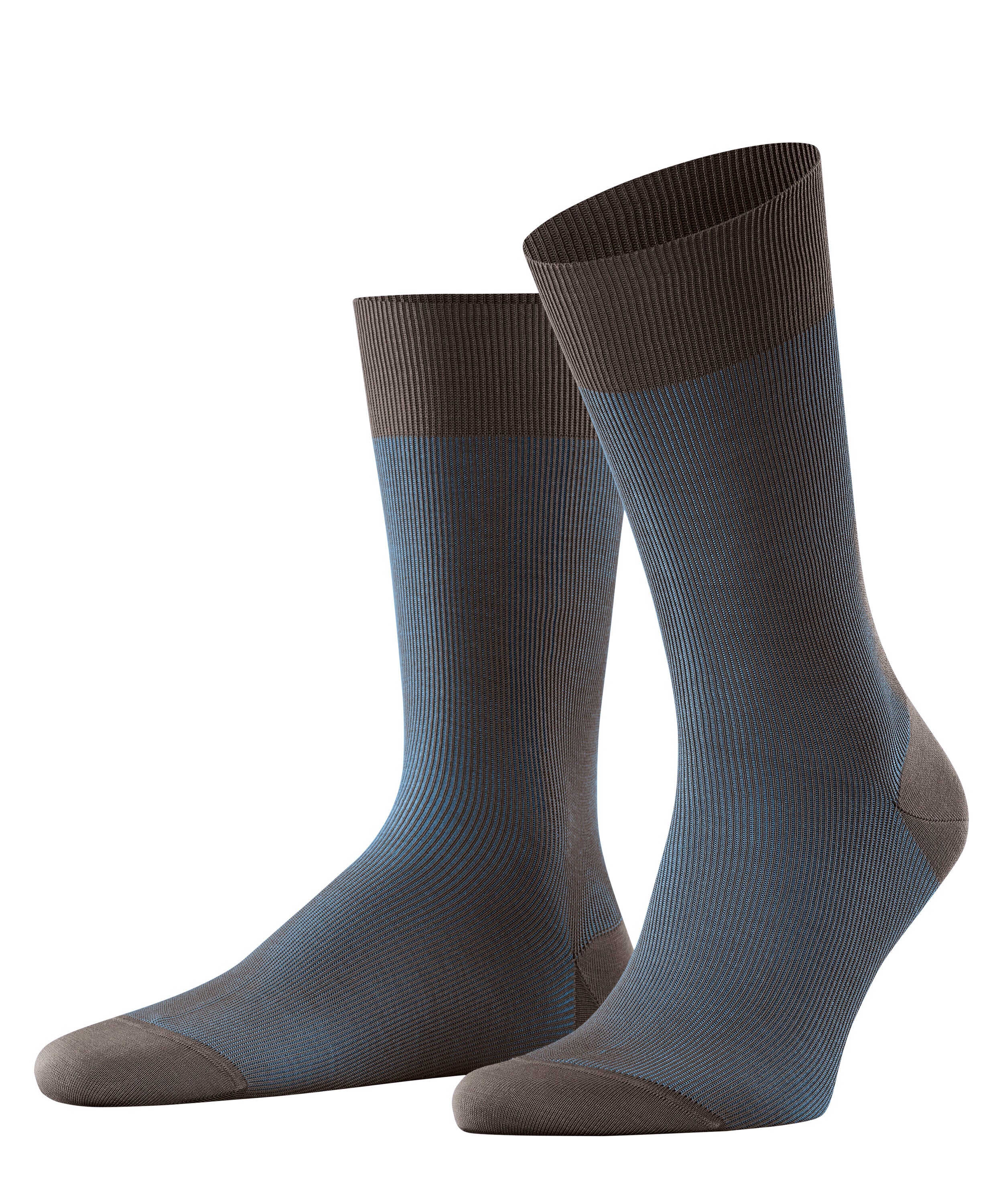 Falke Fine Shadow Men Socks - Men - bison