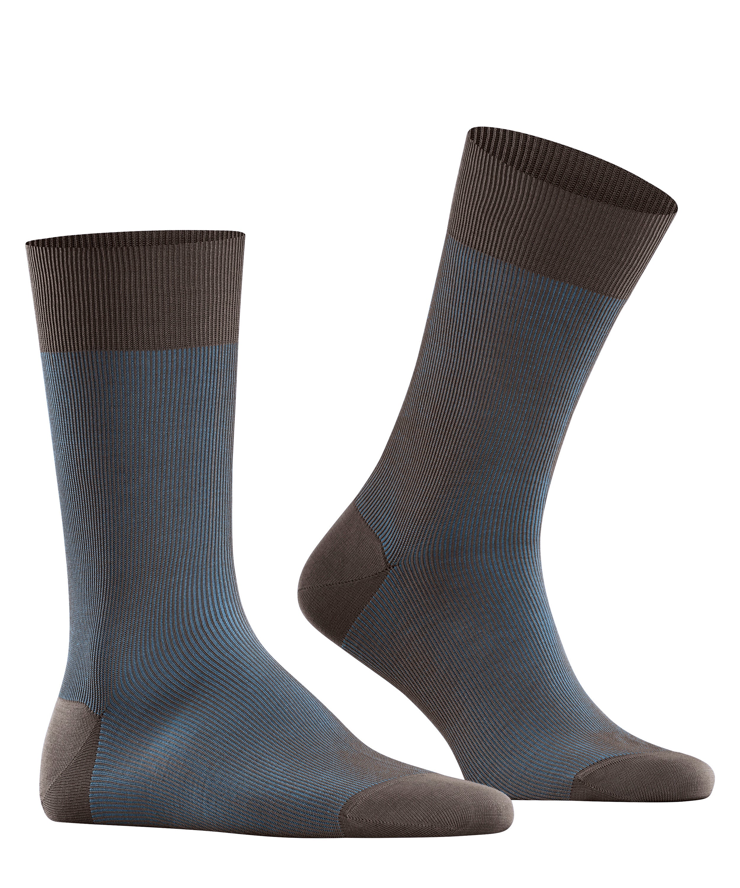 Falke Fine Shadow Men Socks - Men - bison