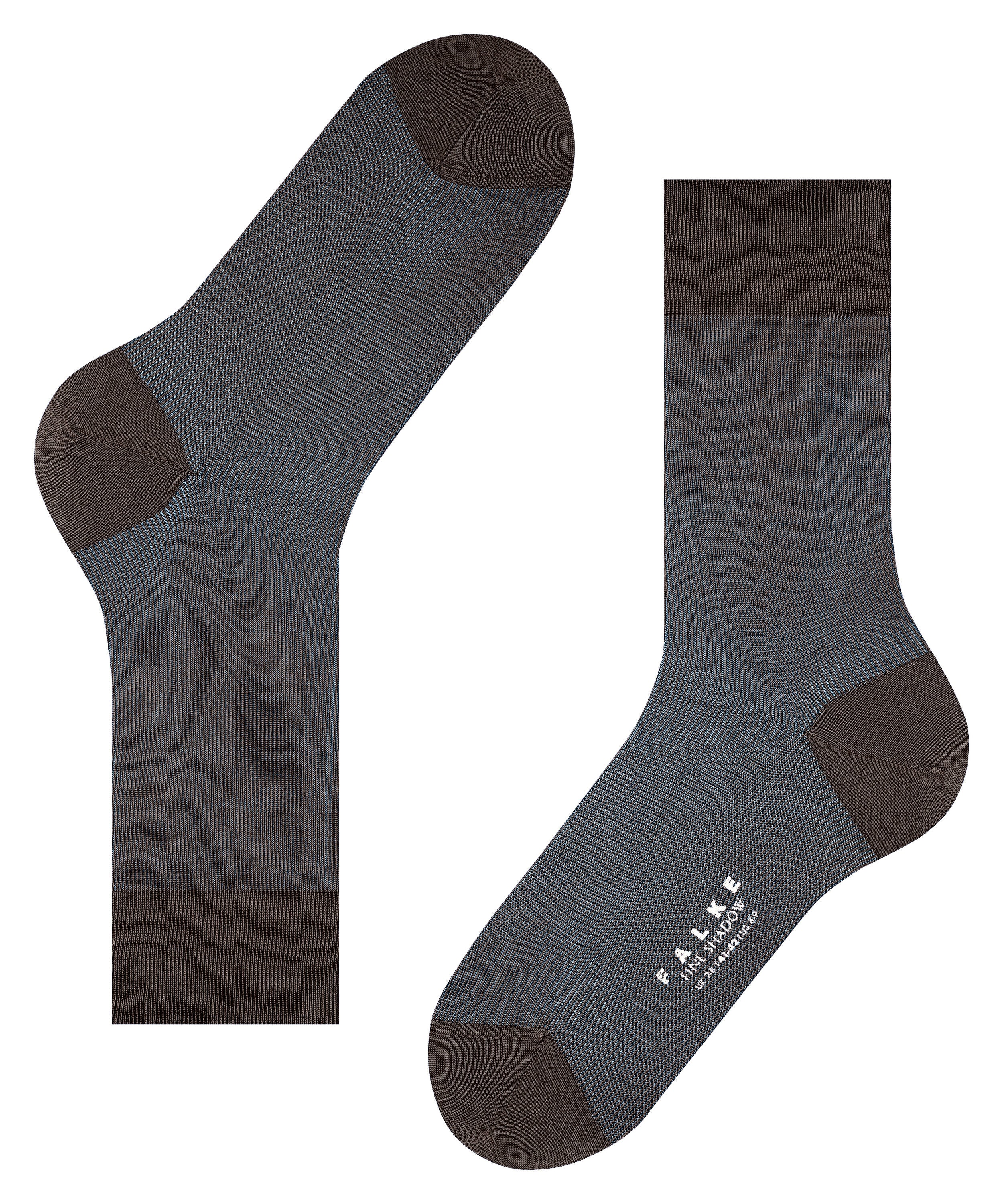 Falke Fine Shadow Men Socks - Men - bison
