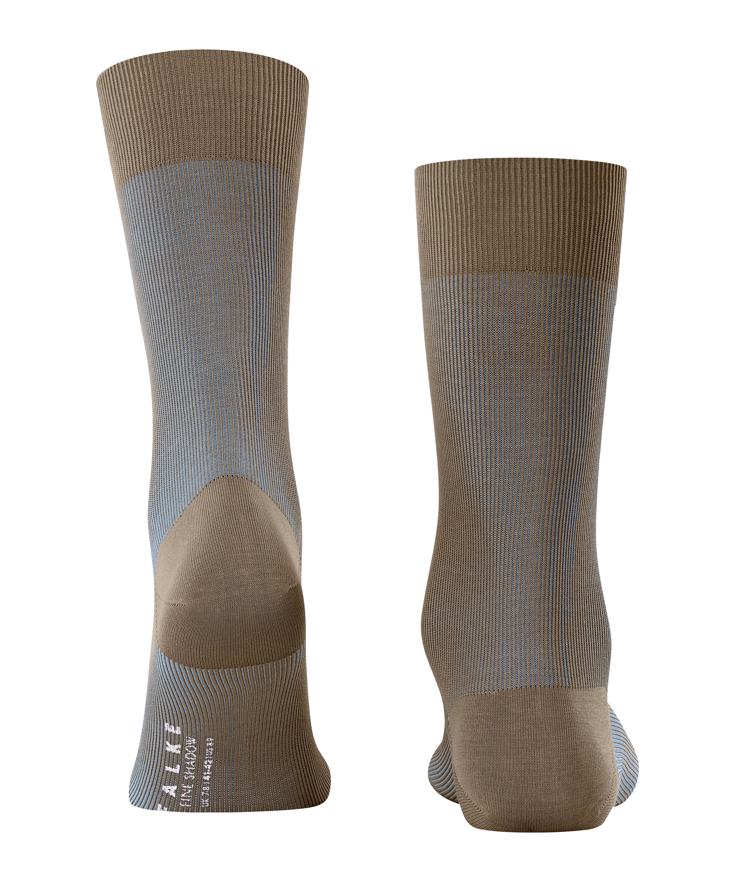 Falke Fine Shadow Men Socks - Men - shitake