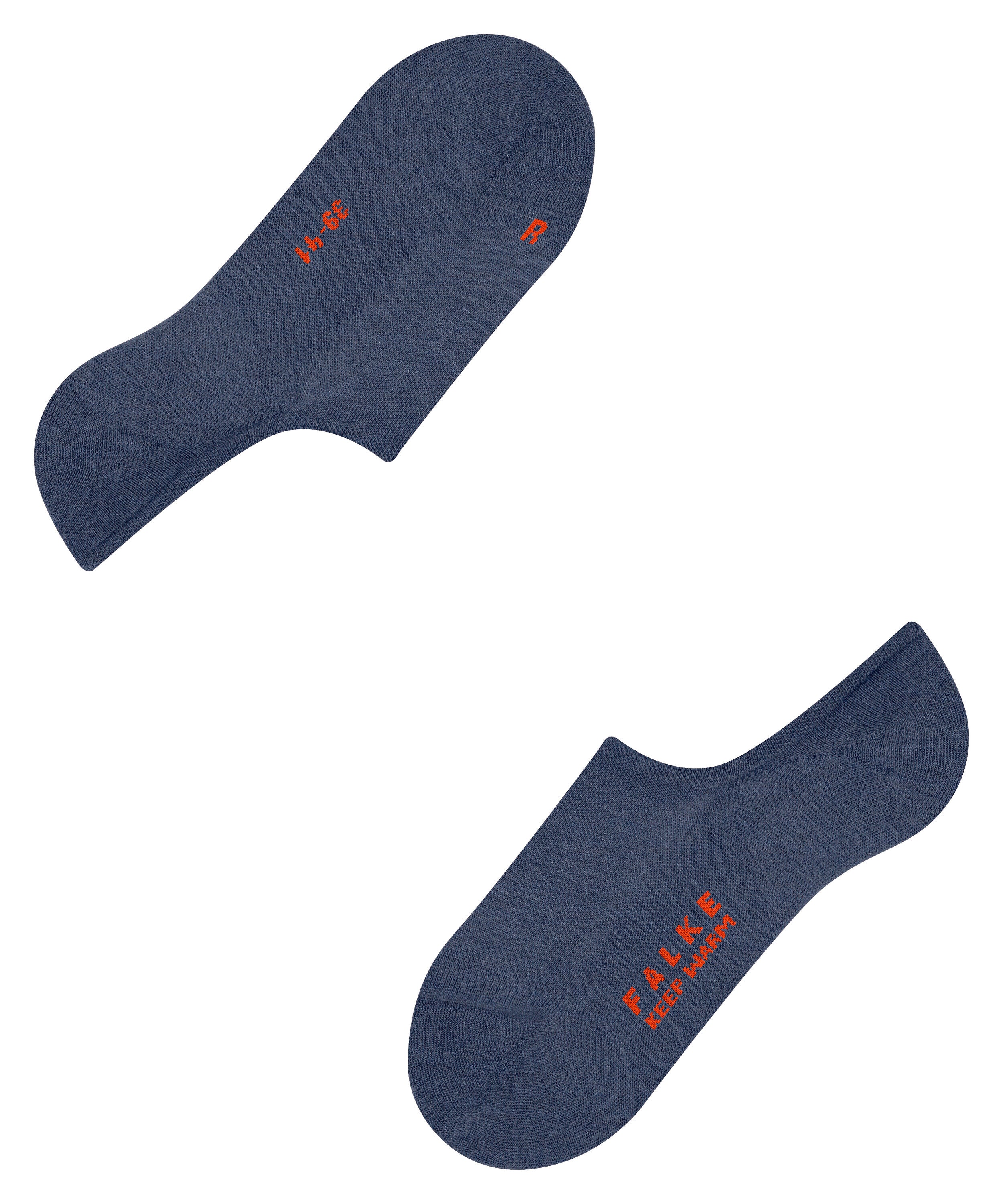 Falke Keep Warm Unisex Invisibles - Unisex - ocean mel.