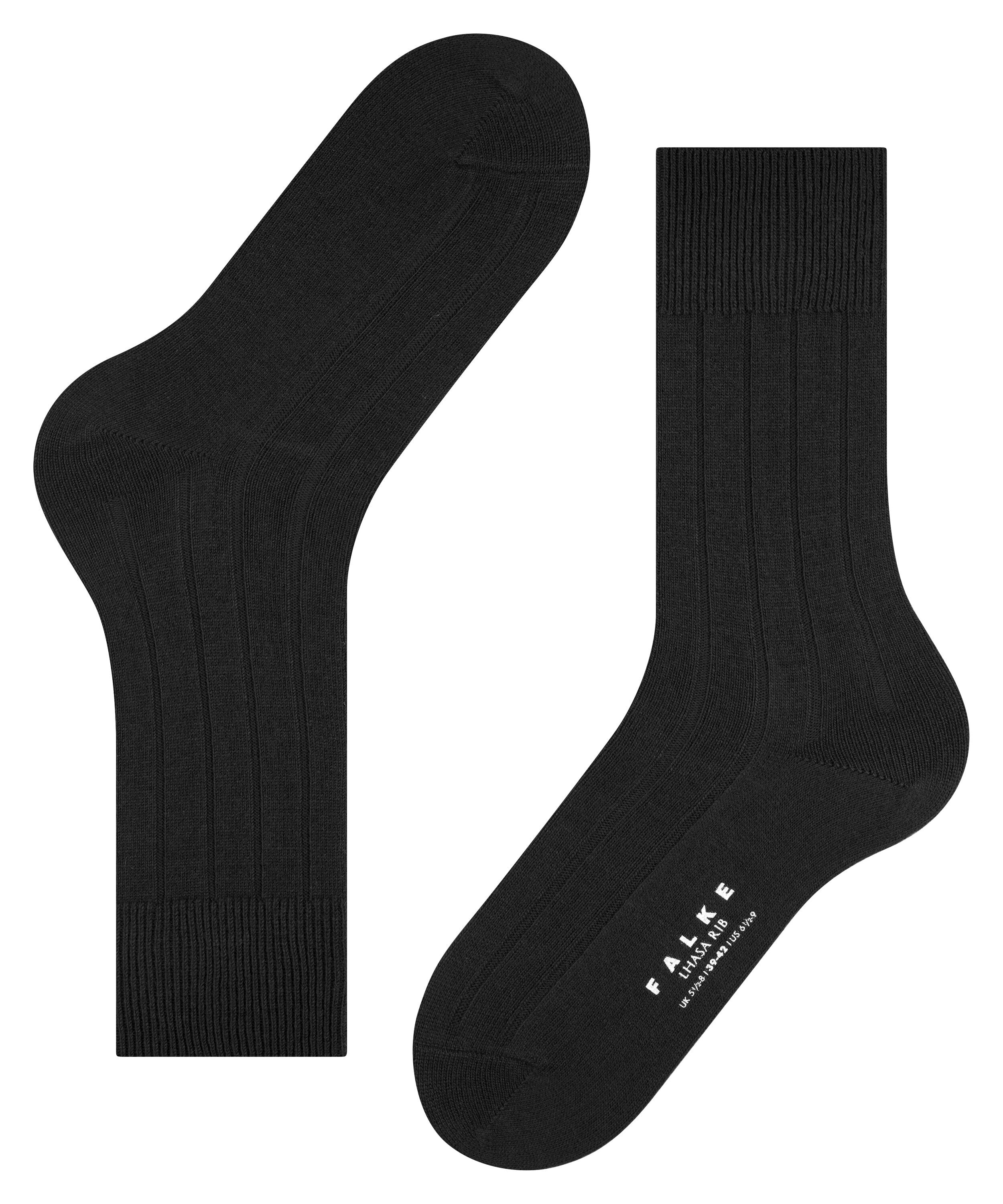 Falke Lhasa Rib Men Socks - Men - black