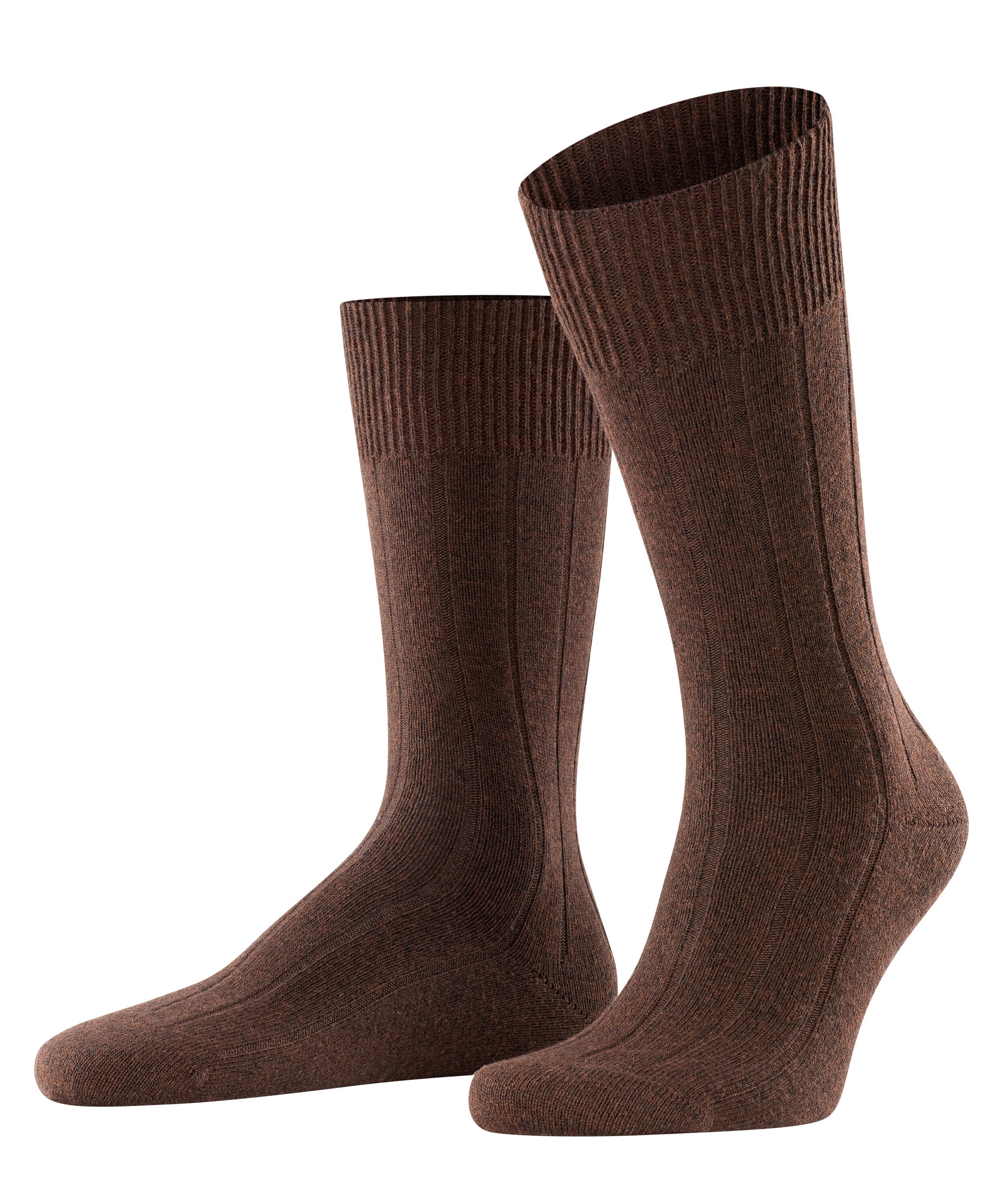 Falke Lhasa Rib Men Socks - Men - brown