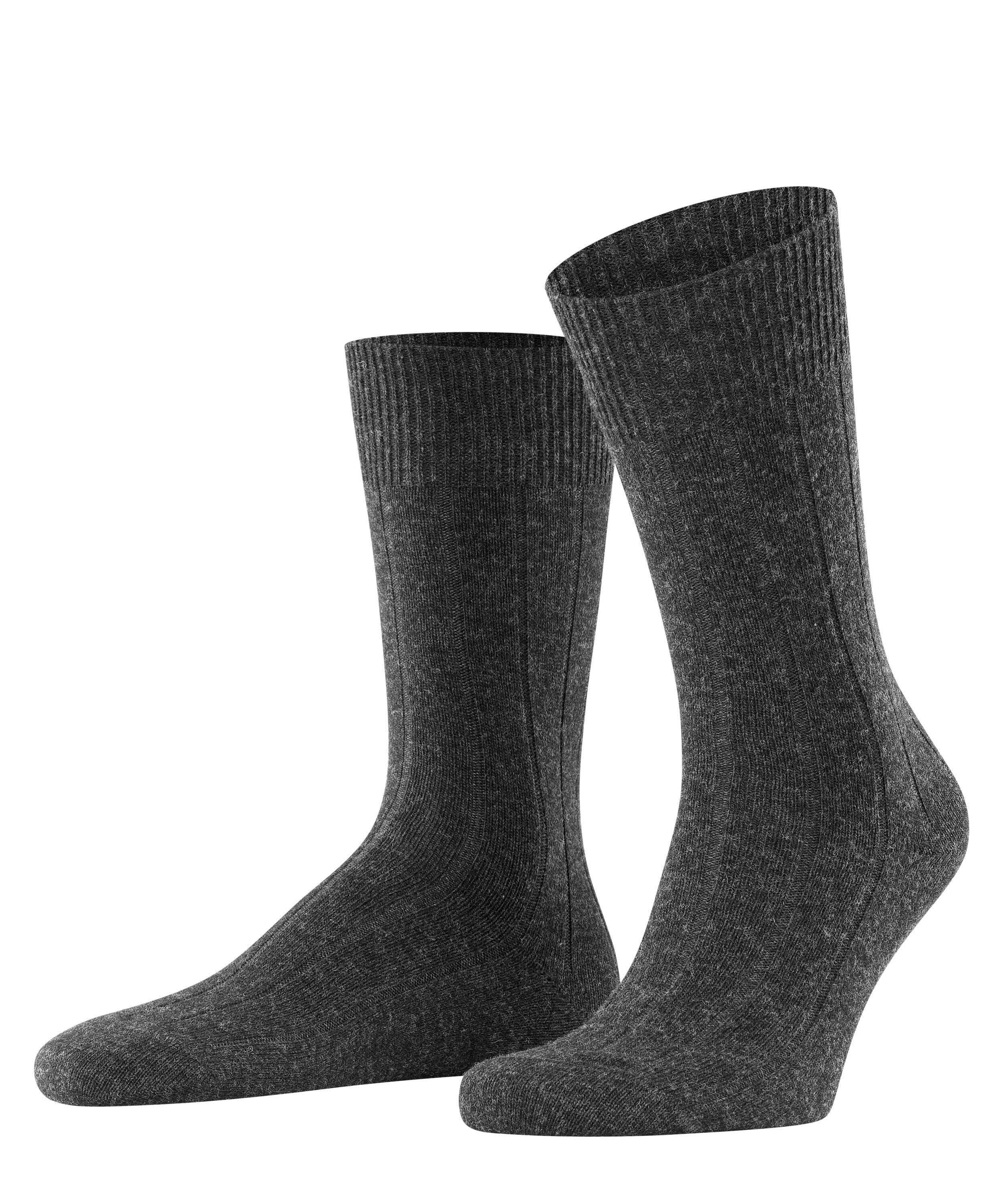 Falke Lhasa Rib Men Socks - Men - anthra.mel