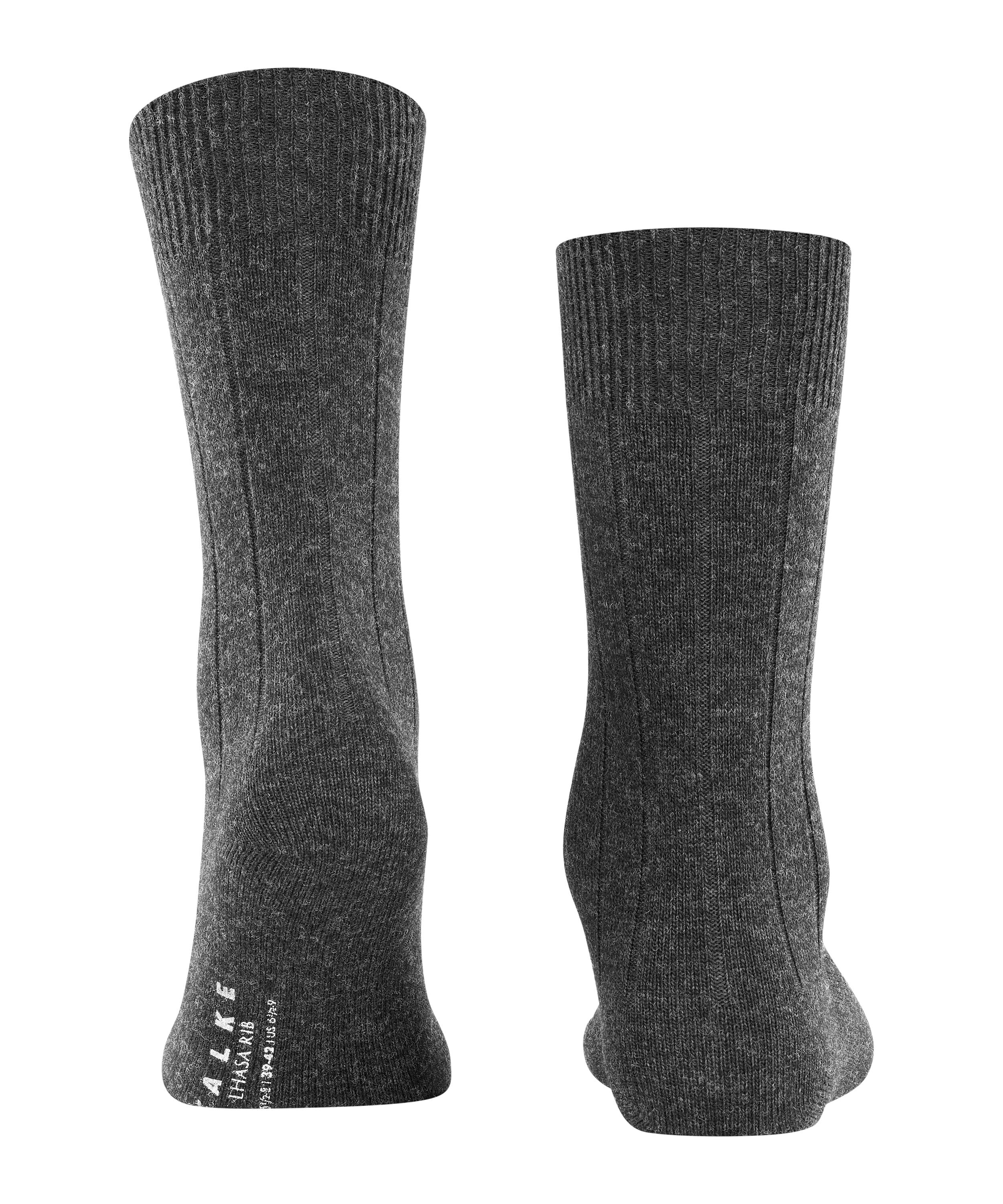 Falke Lhasa Rib Men Socks - Men - anthra.mel