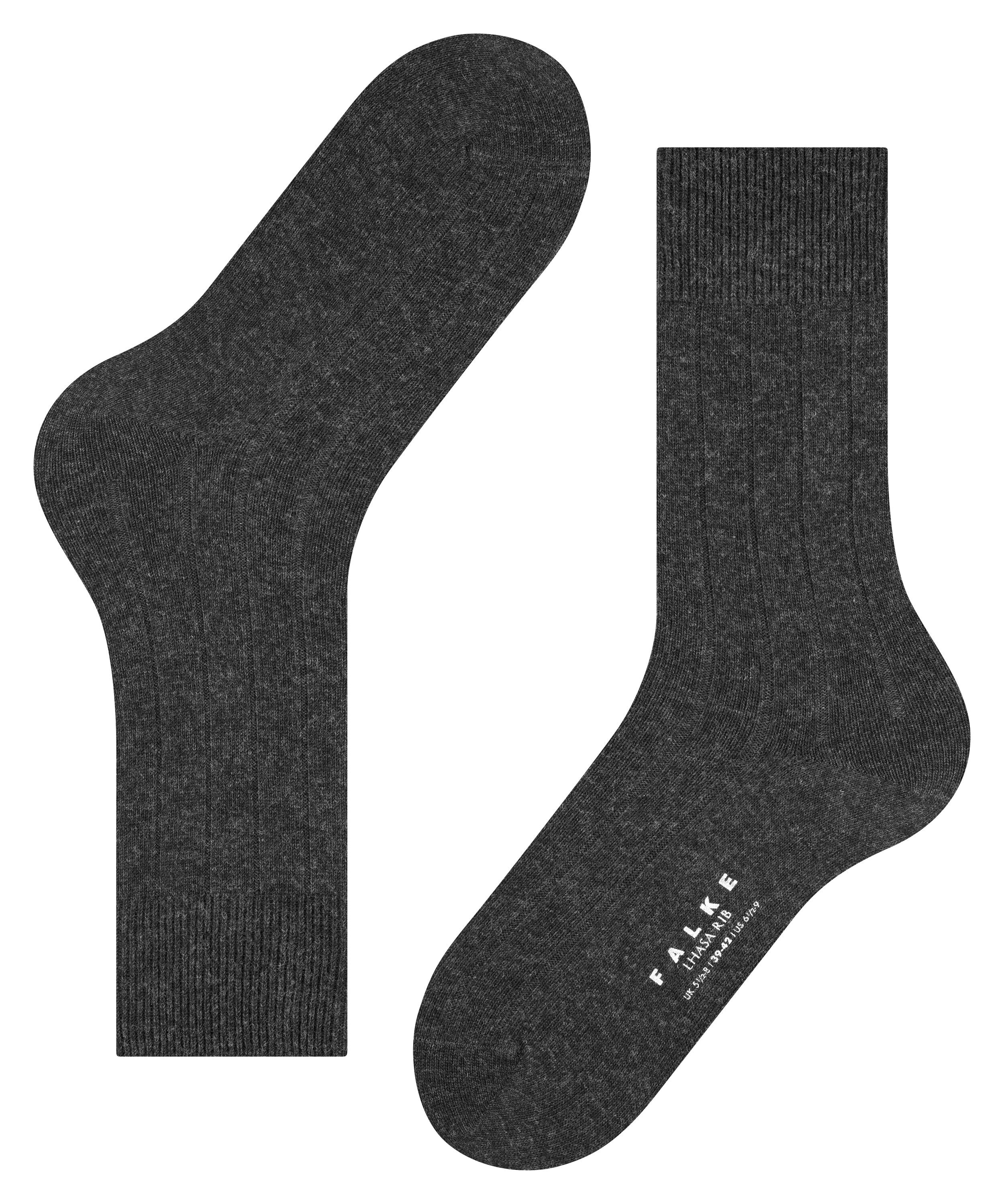 Falke Lhasa Rib Men Socks - Men - anthra.mel