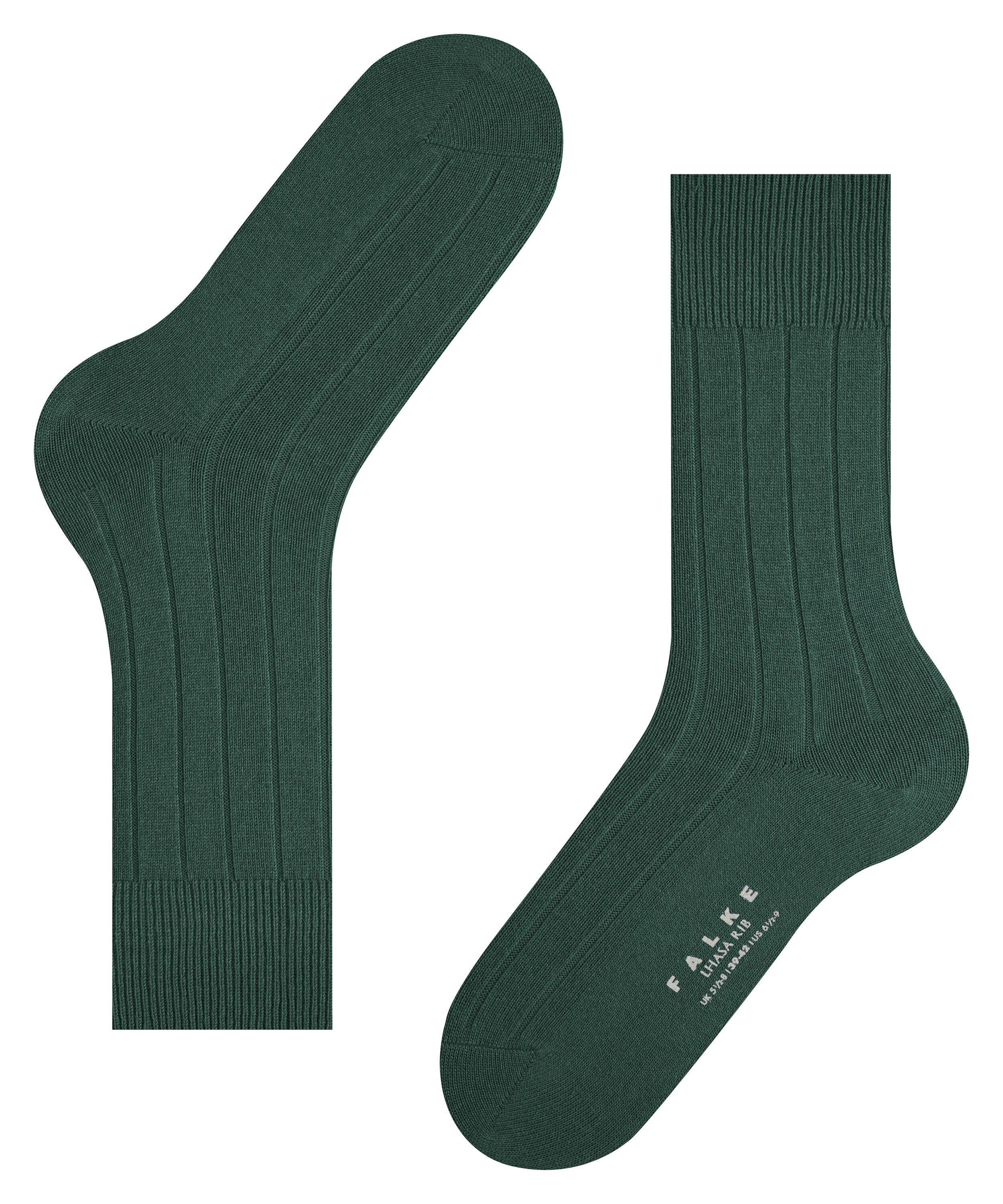 Falke Lhasa Rib Men Socks - Men - hunter green