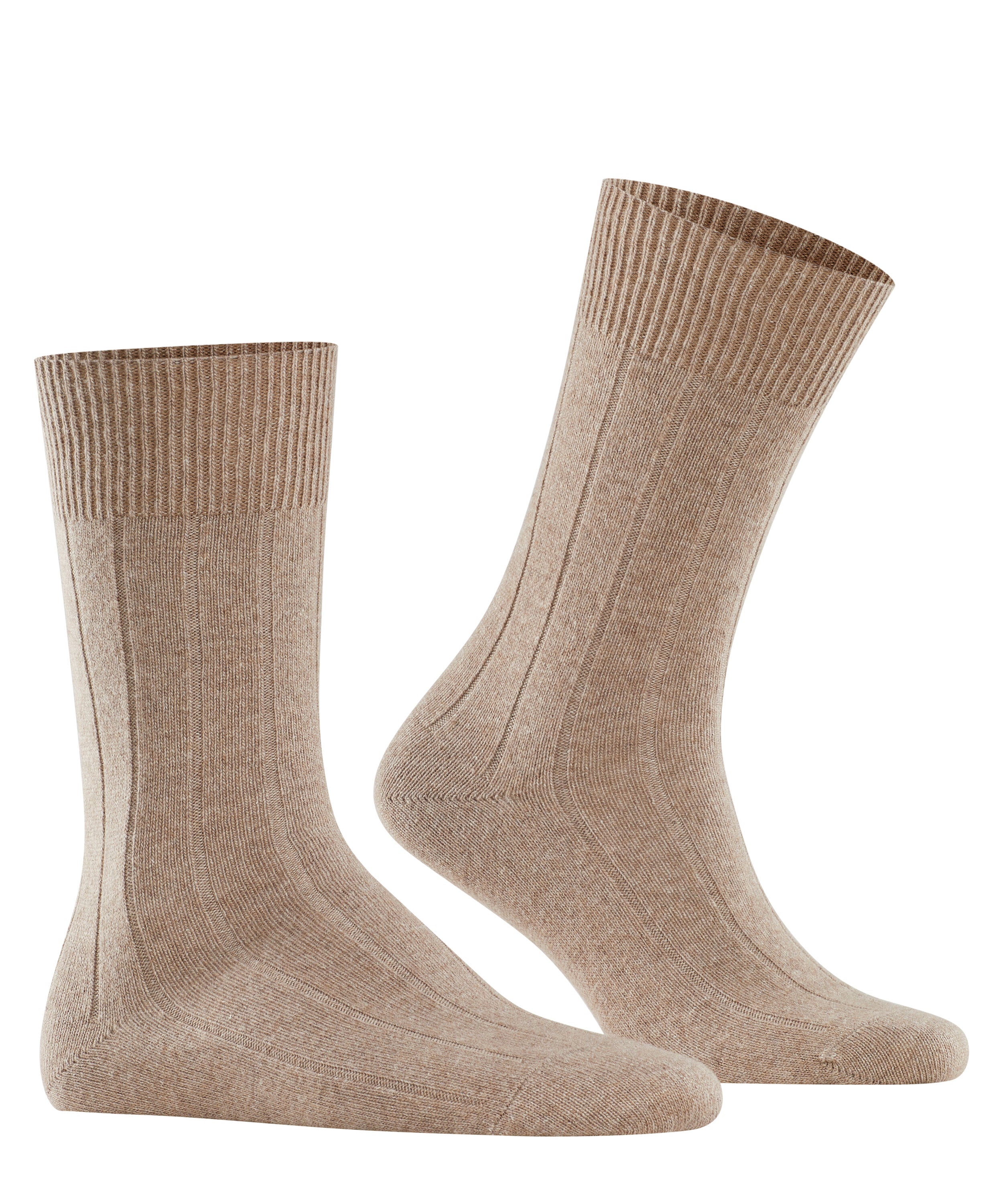 Falke Lhasa Rib Men Socks - Men - nutmeg mel