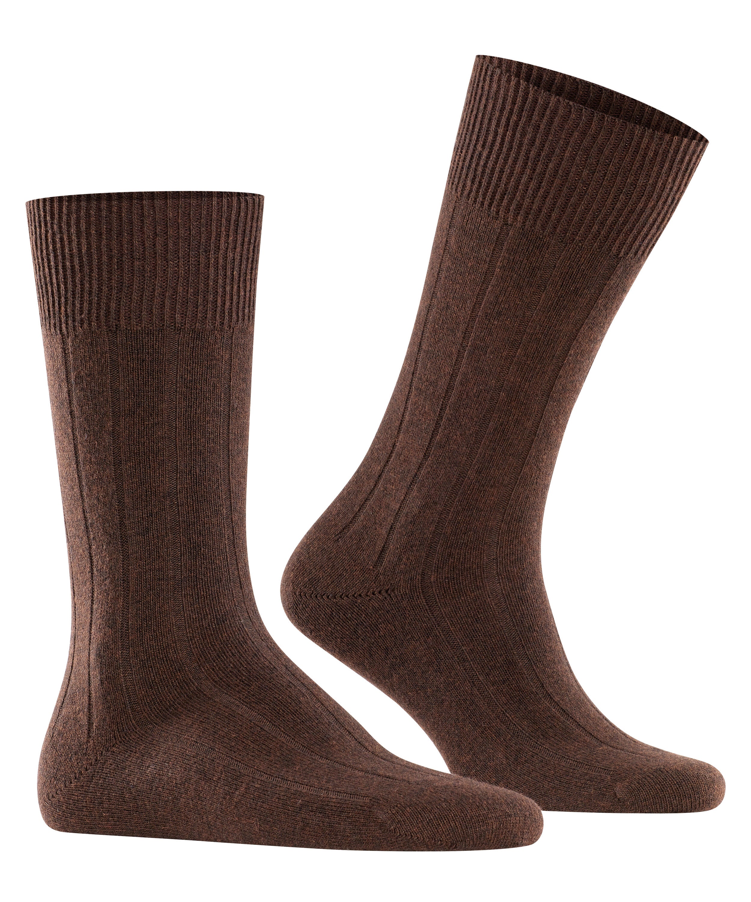Falke Lhasa Rib Men Socks - Men - brown