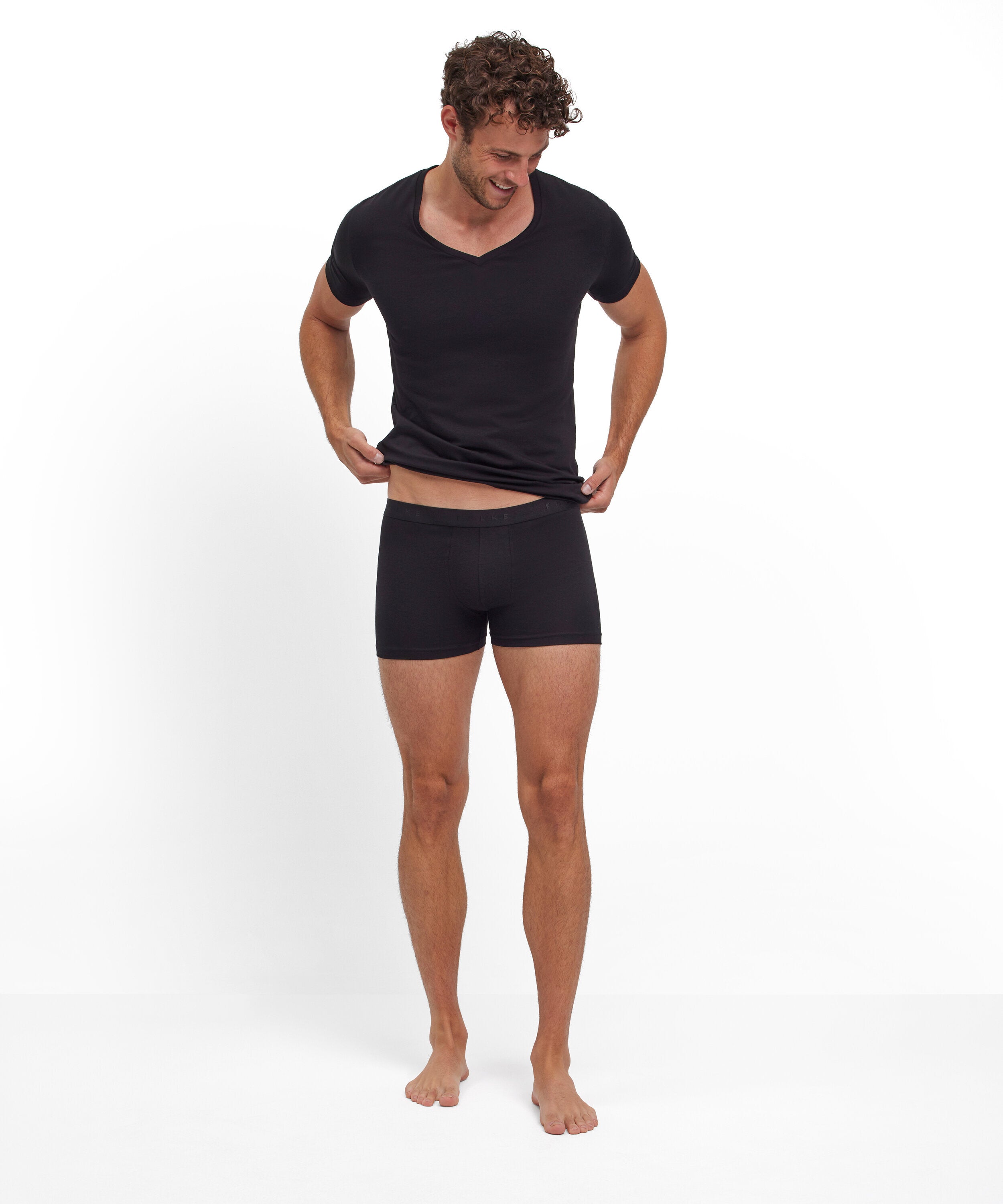 Falke 2-Pack Men Boxer Daily Comfort - Men - black