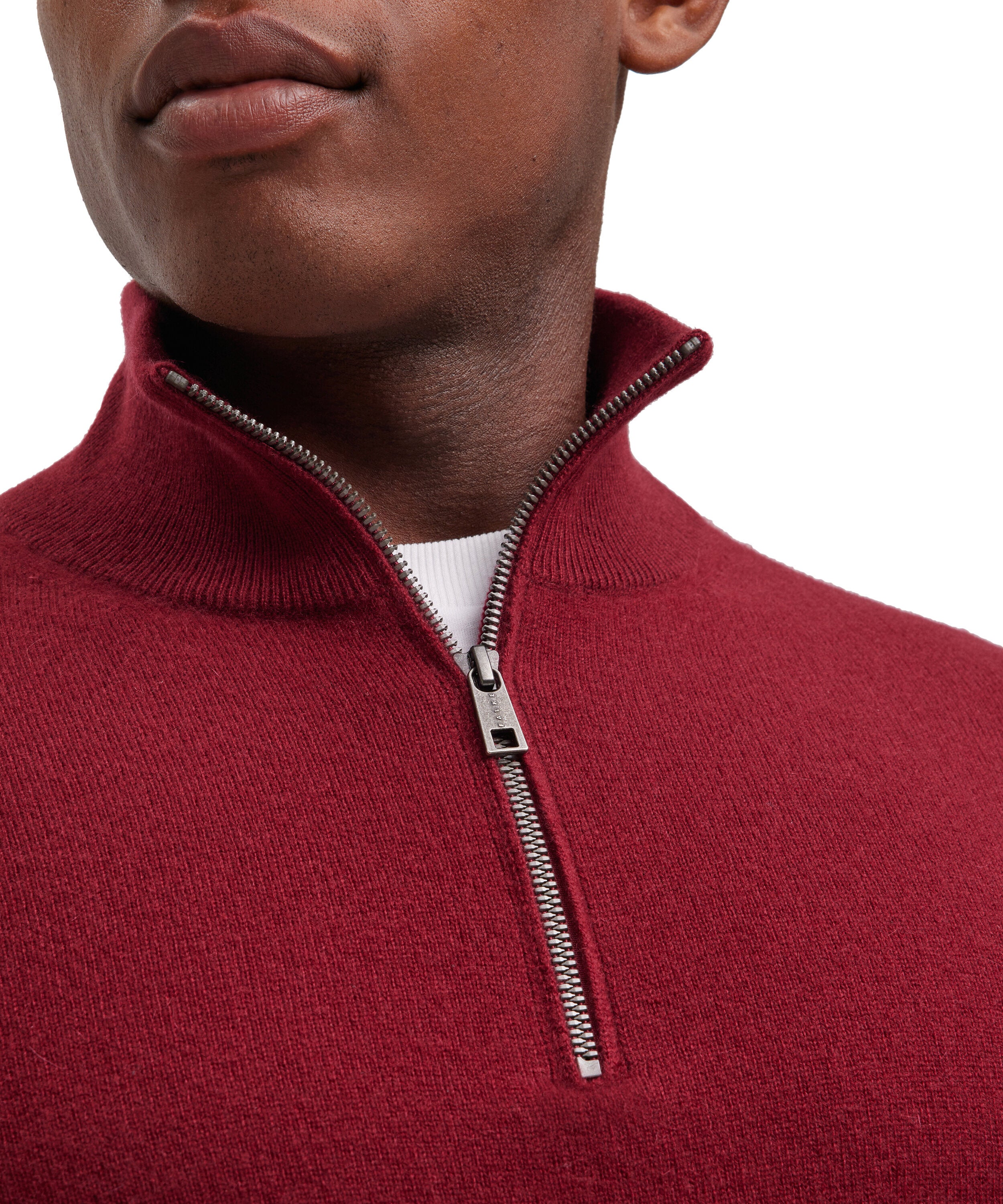 Falke Men Pullover Round-neck - Men - merlot
