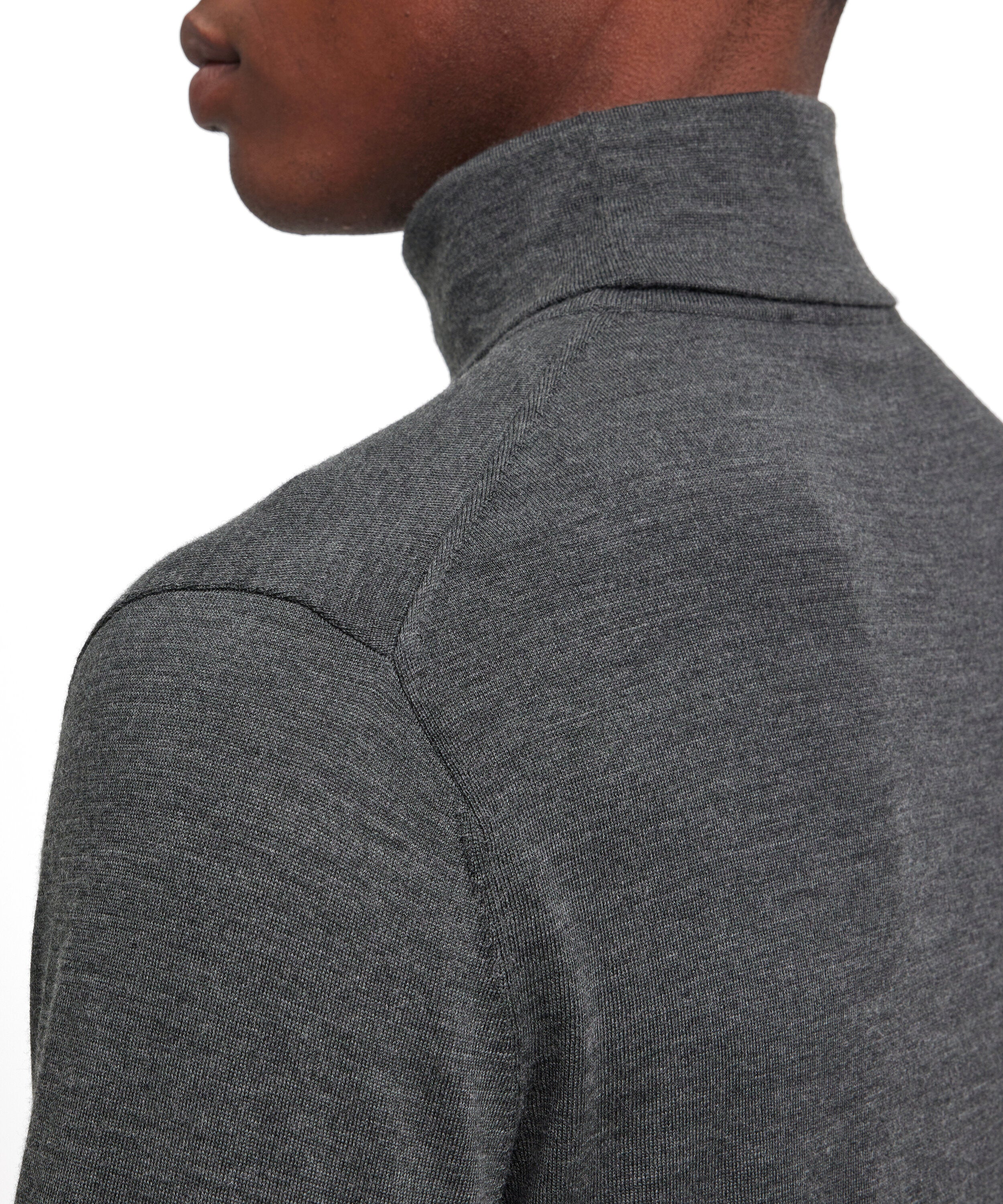 Falke Men Pullover Round-neck - Men - green mel.