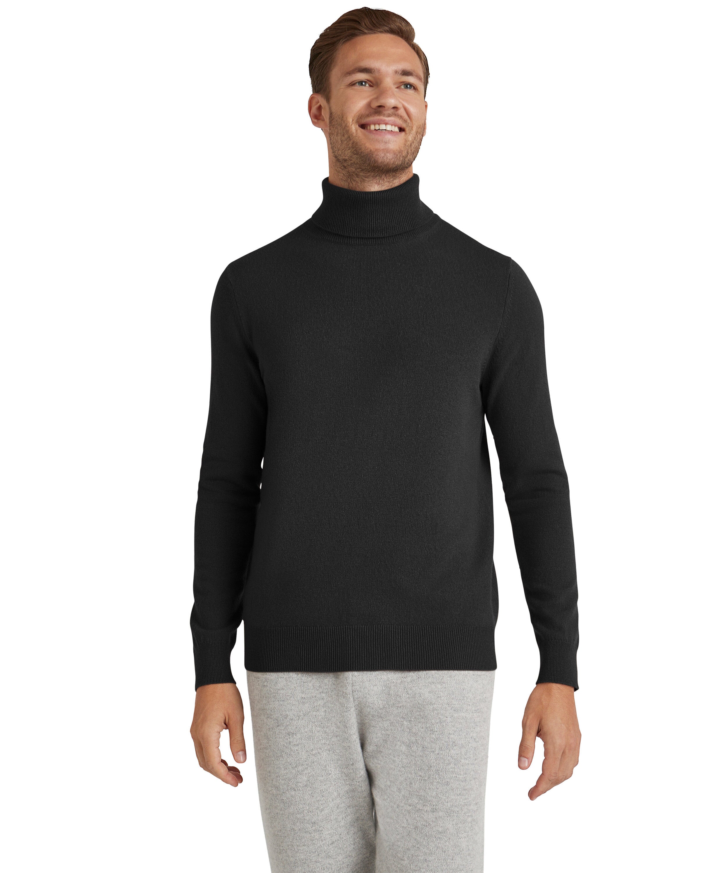 Falke Men Pullover Round-neck - Men - black