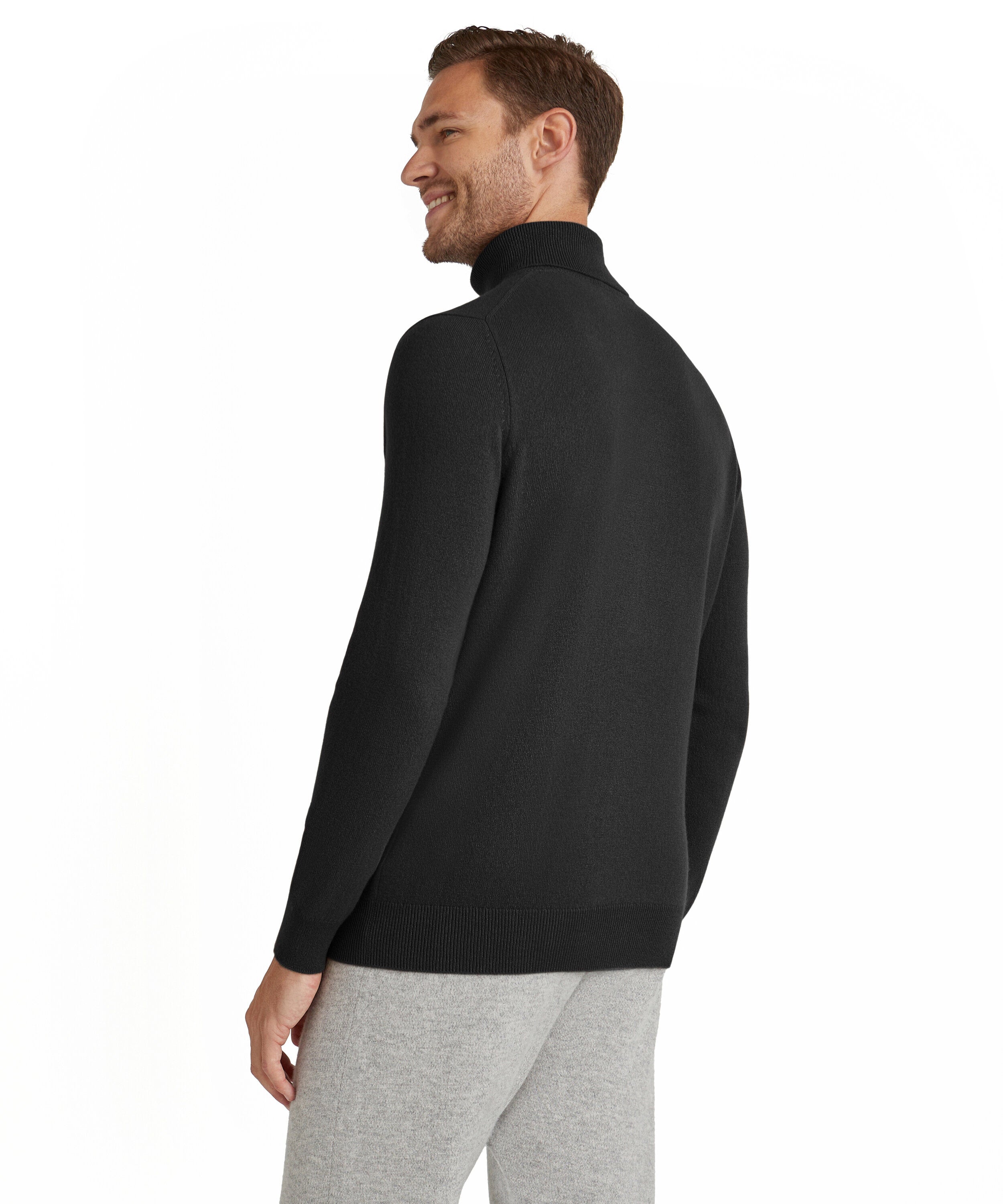Falke Men Pullover Round-neck - Men - black