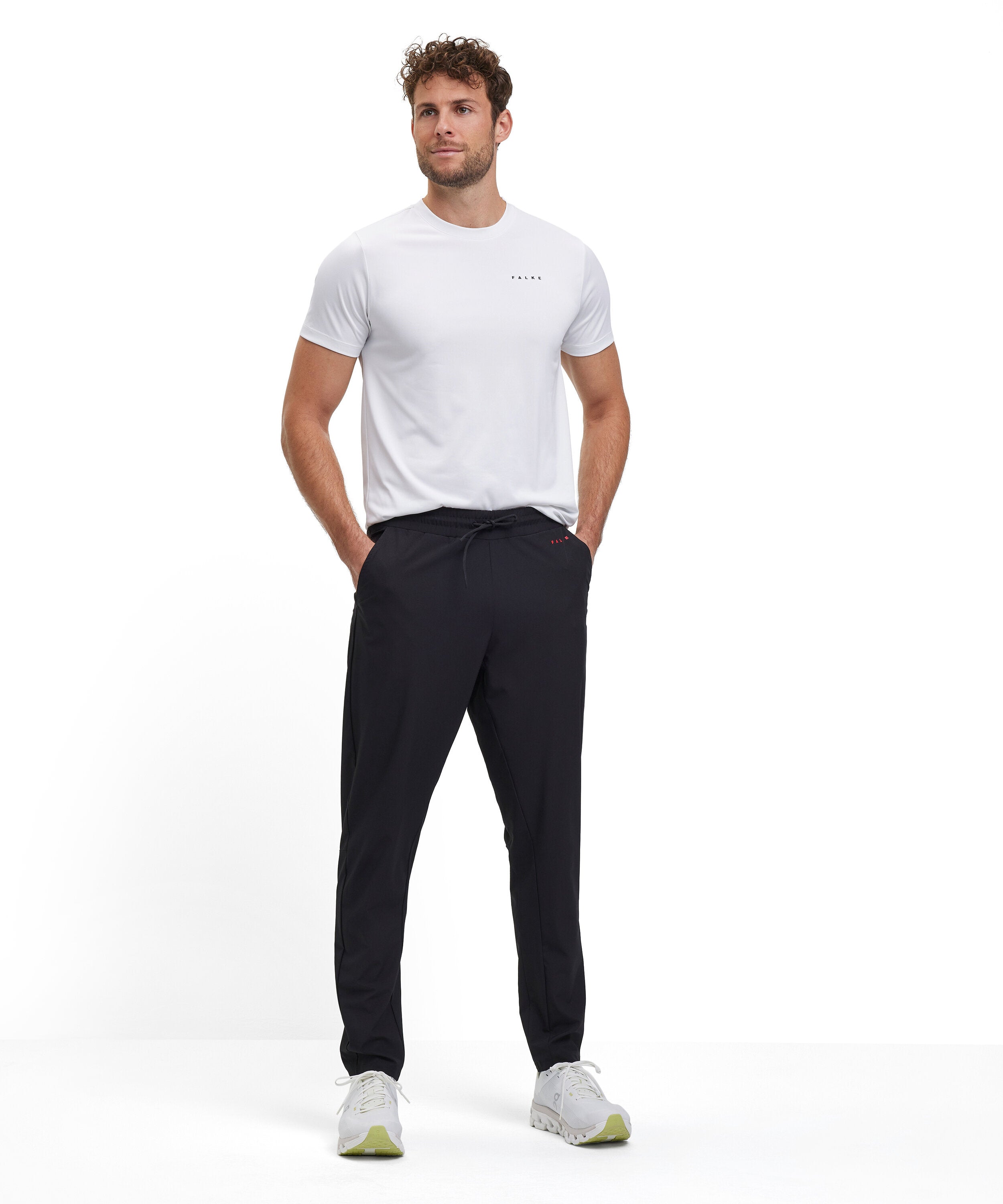 Falke Men Training Pants - Men - black