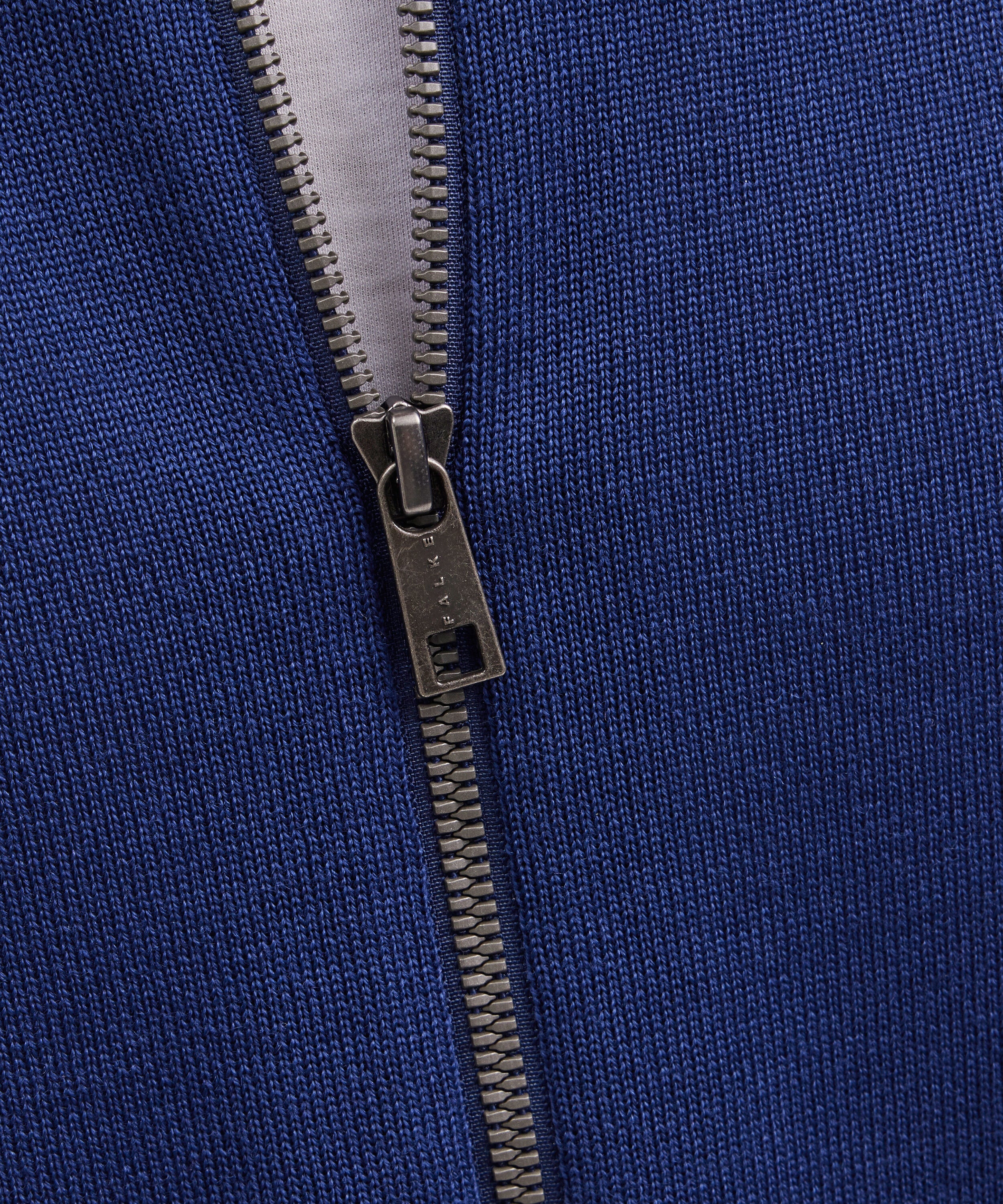 Falke Men Zip jacket Stand-up collar - Men - night blue