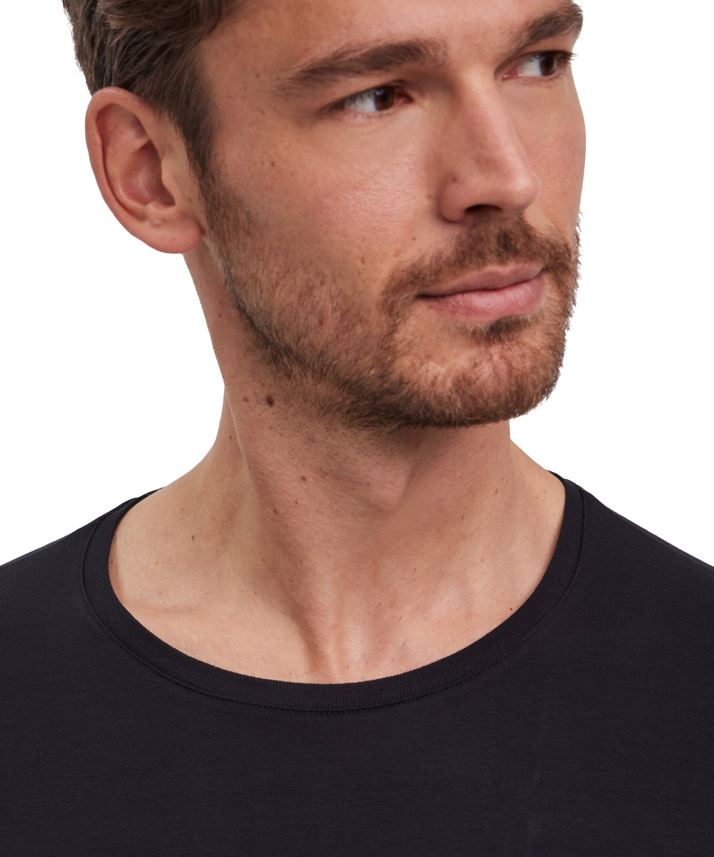Falke 2-Pack Men T-Shirt Round-neck Daily Comfort - Men - black