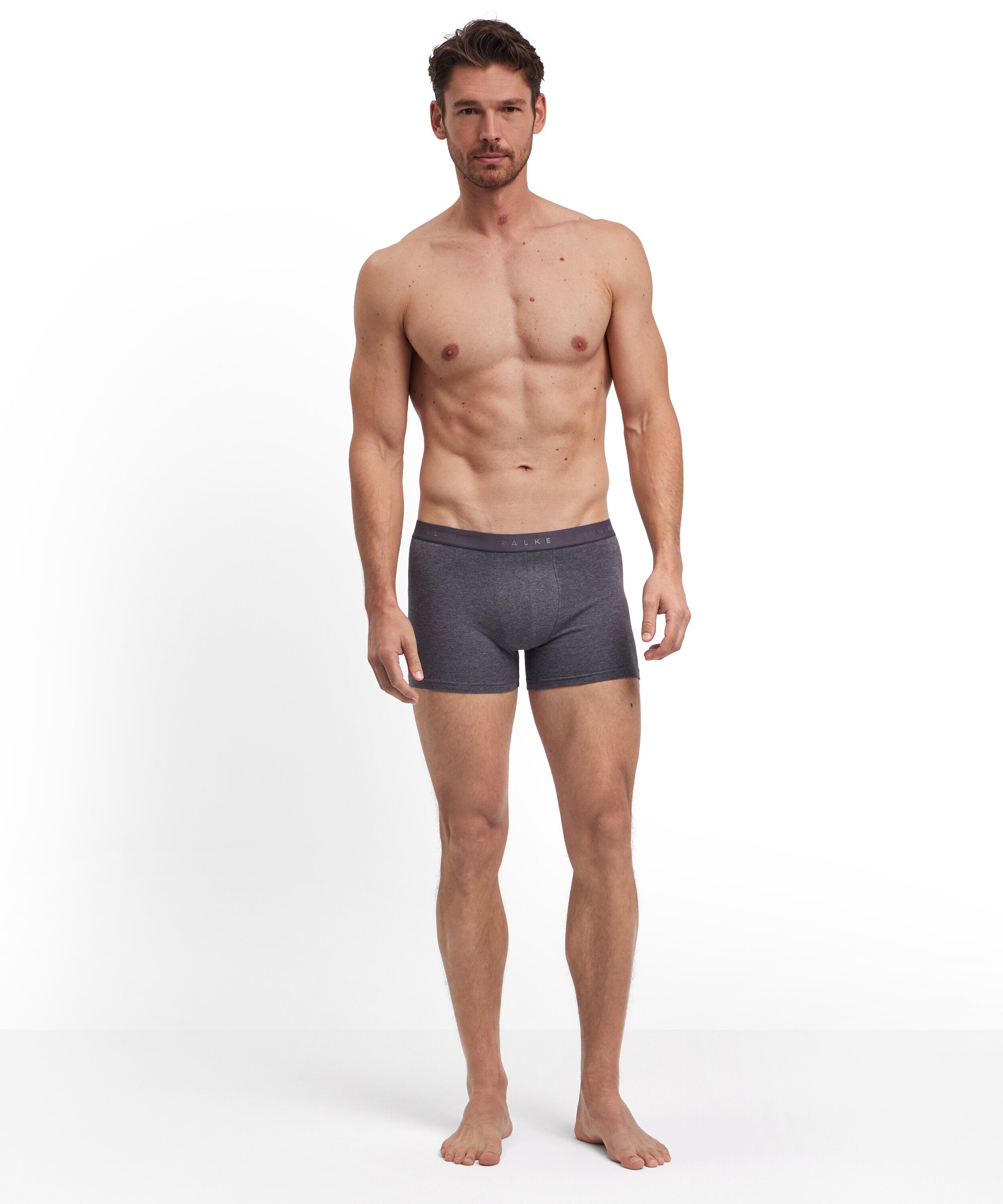 Falke 2-Pack Men Boxer Daily Comfort - Men - dark grey -heather