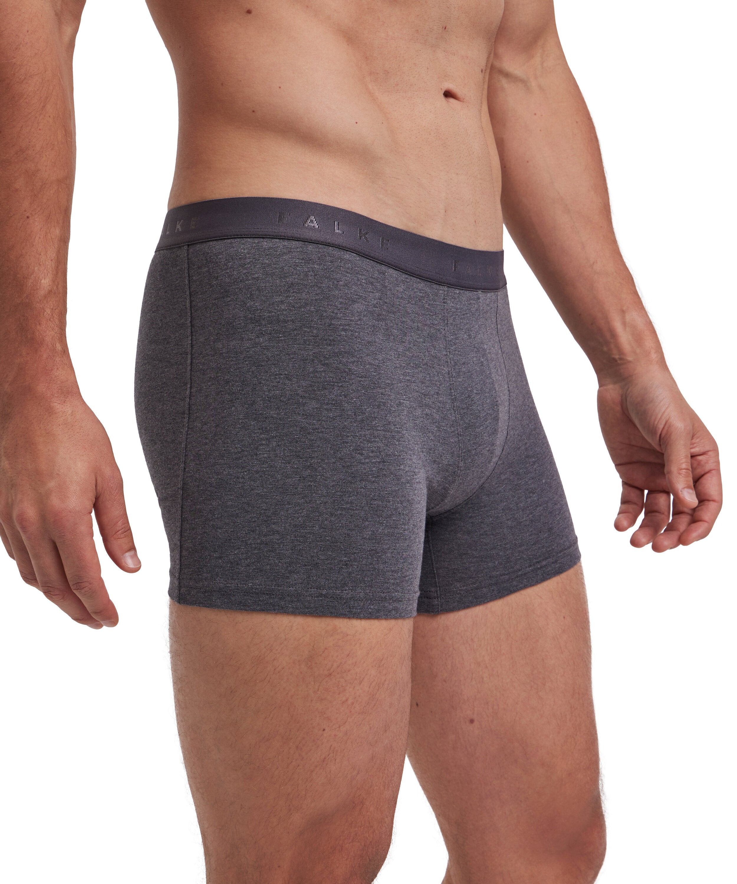 Falke 2-Pack Men Boxer Daily Comfort - Men - dark grey -heather