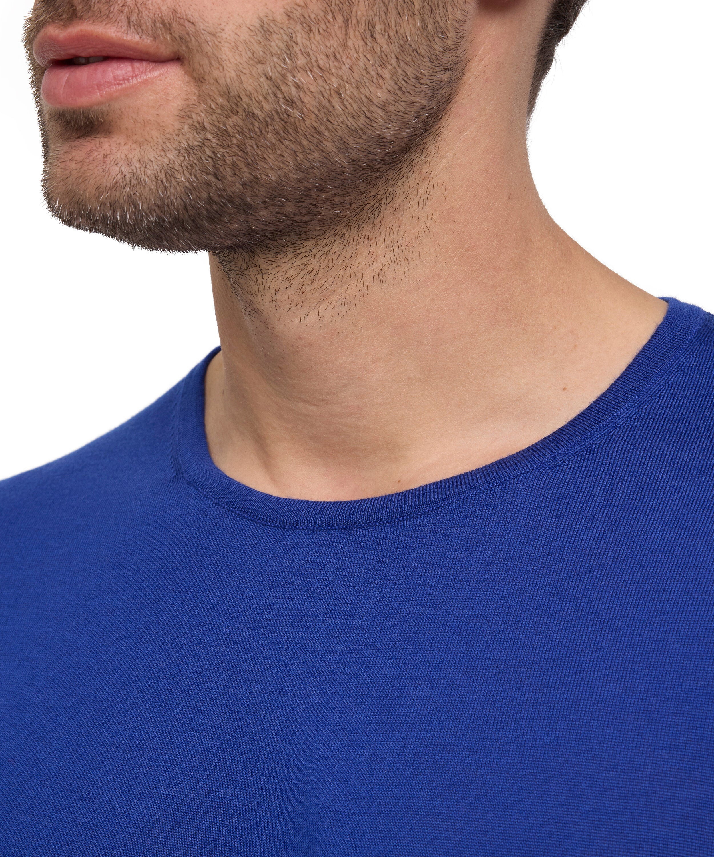 Falke Men T-Shirt Round-neck - Men - athletic blue