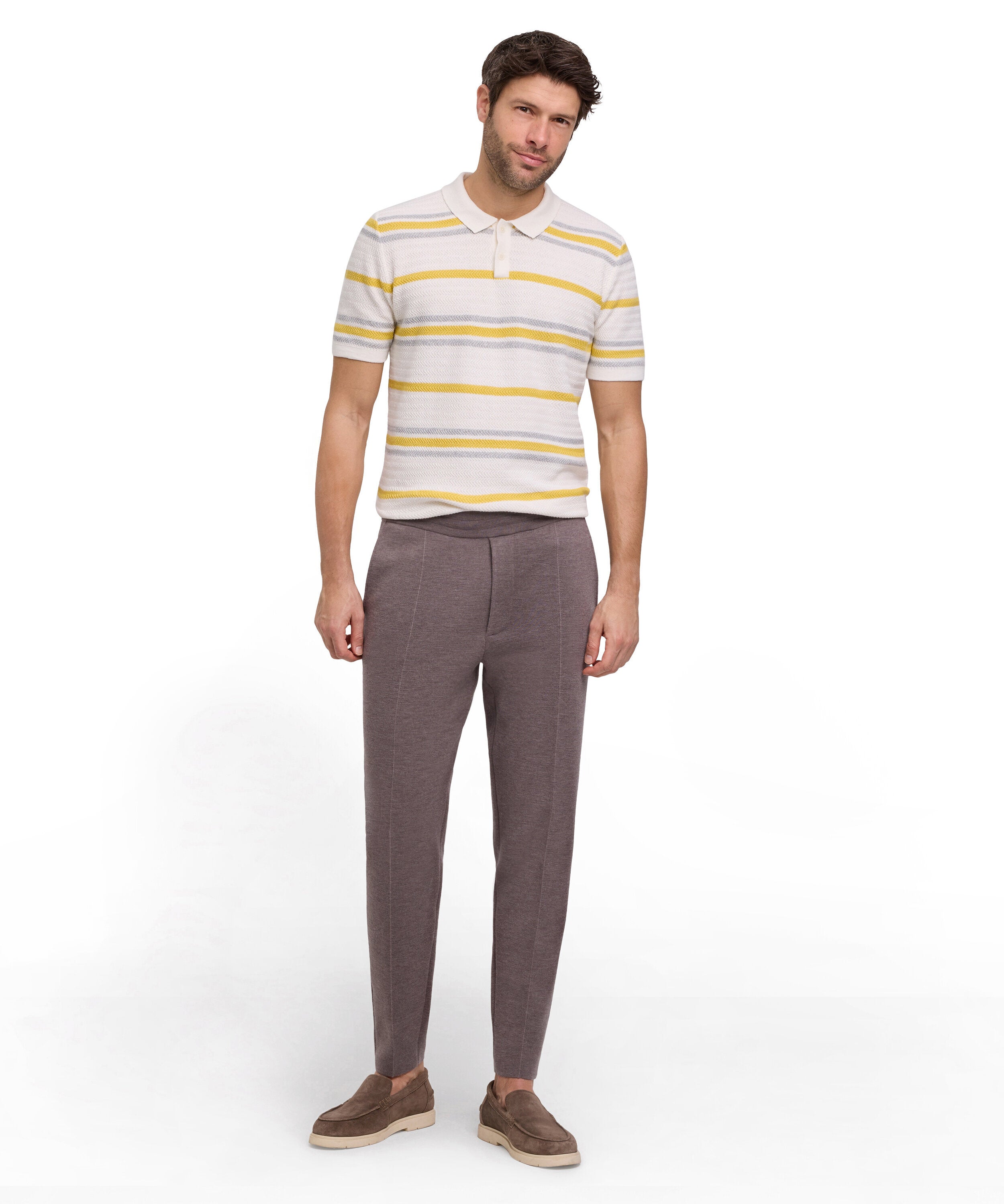 Falke Men Pants - Men - walnut mel