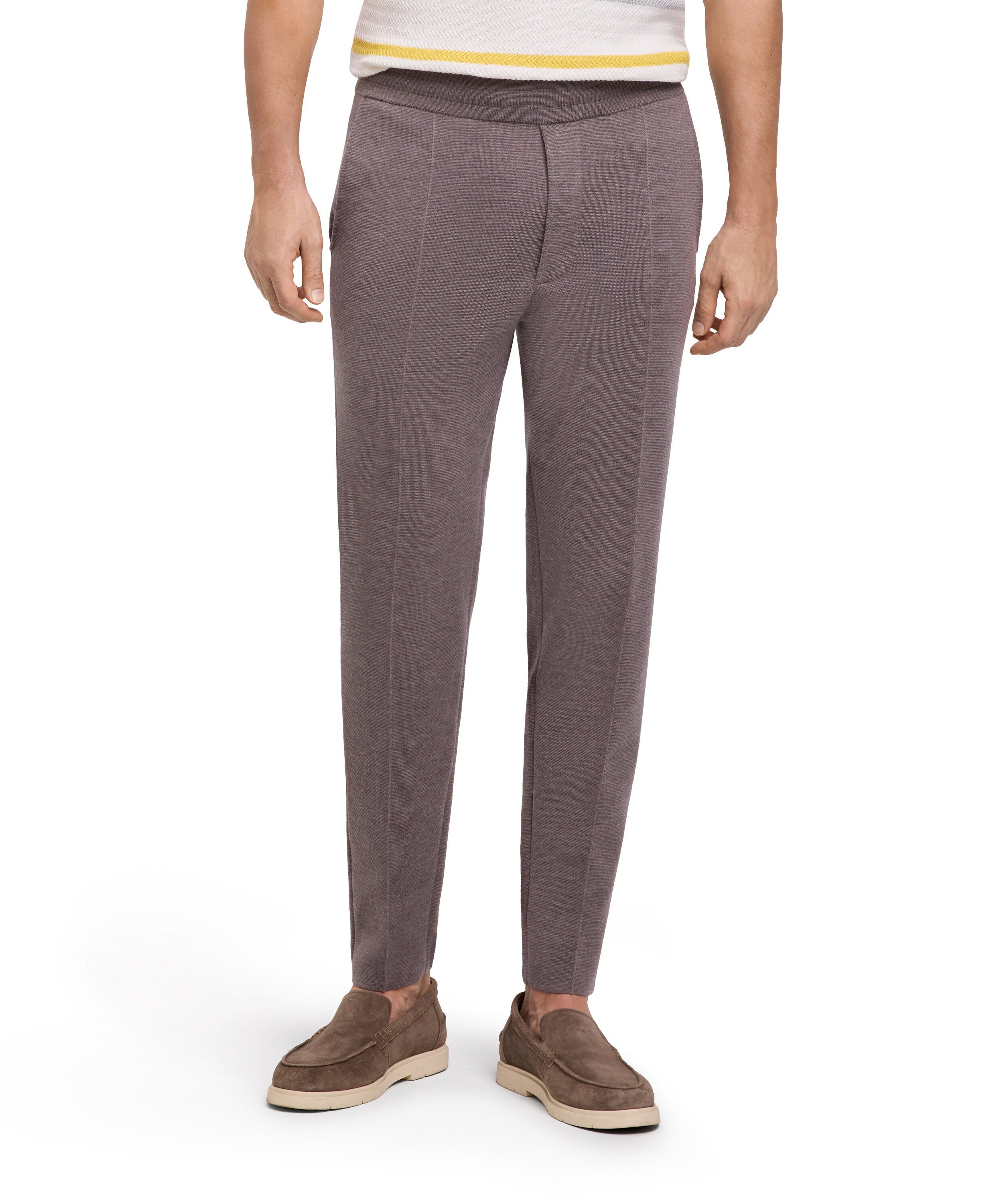Falke Men Pants - Men - walnut mel